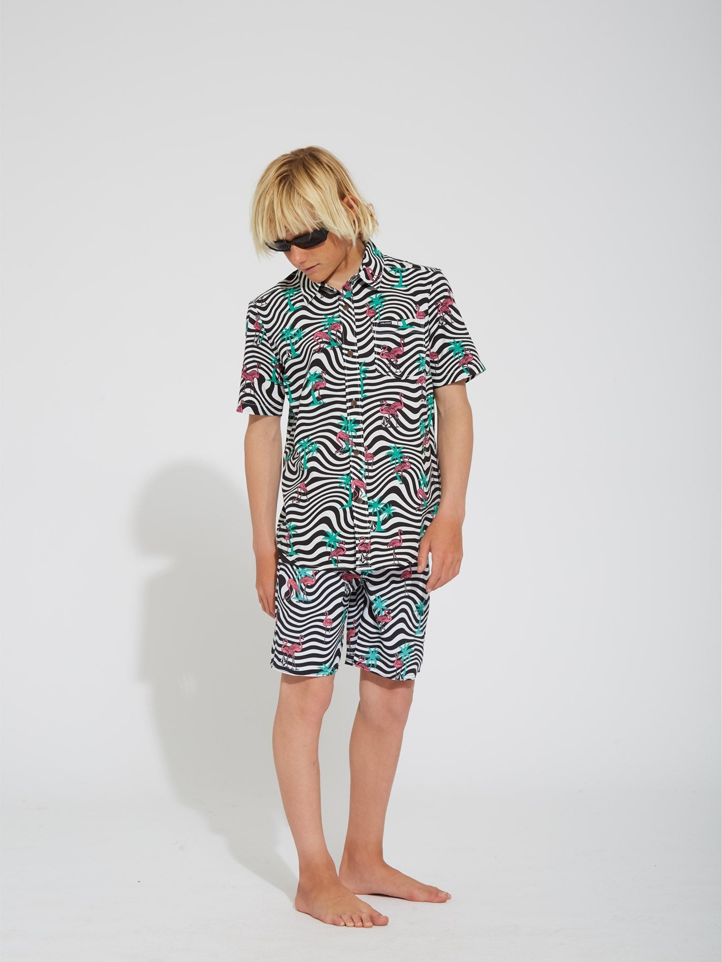 Flamingbros Shirt - WHITE - (KIDS)