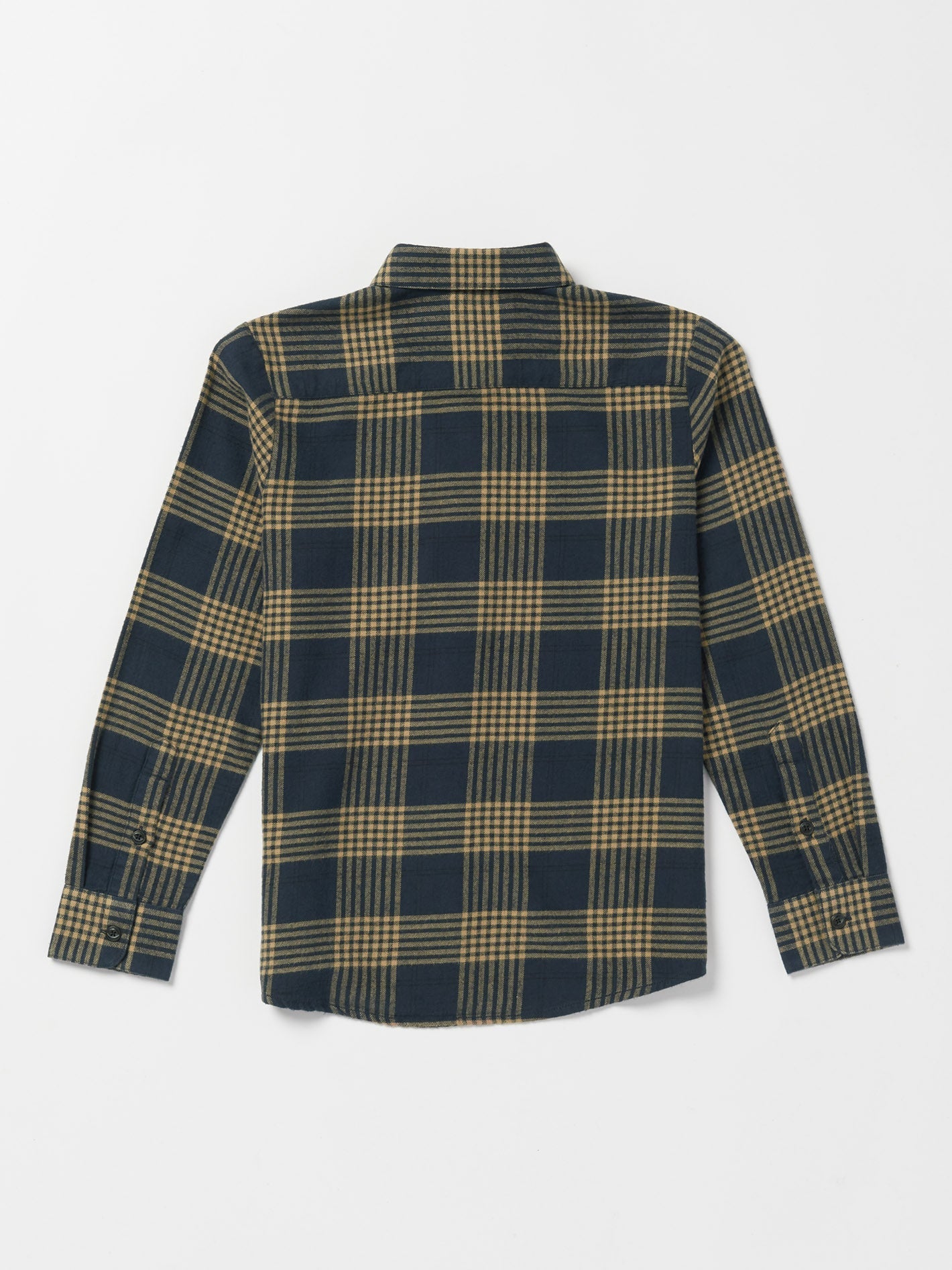 Caden Plaid Shirt - NAVY - (KIDS)