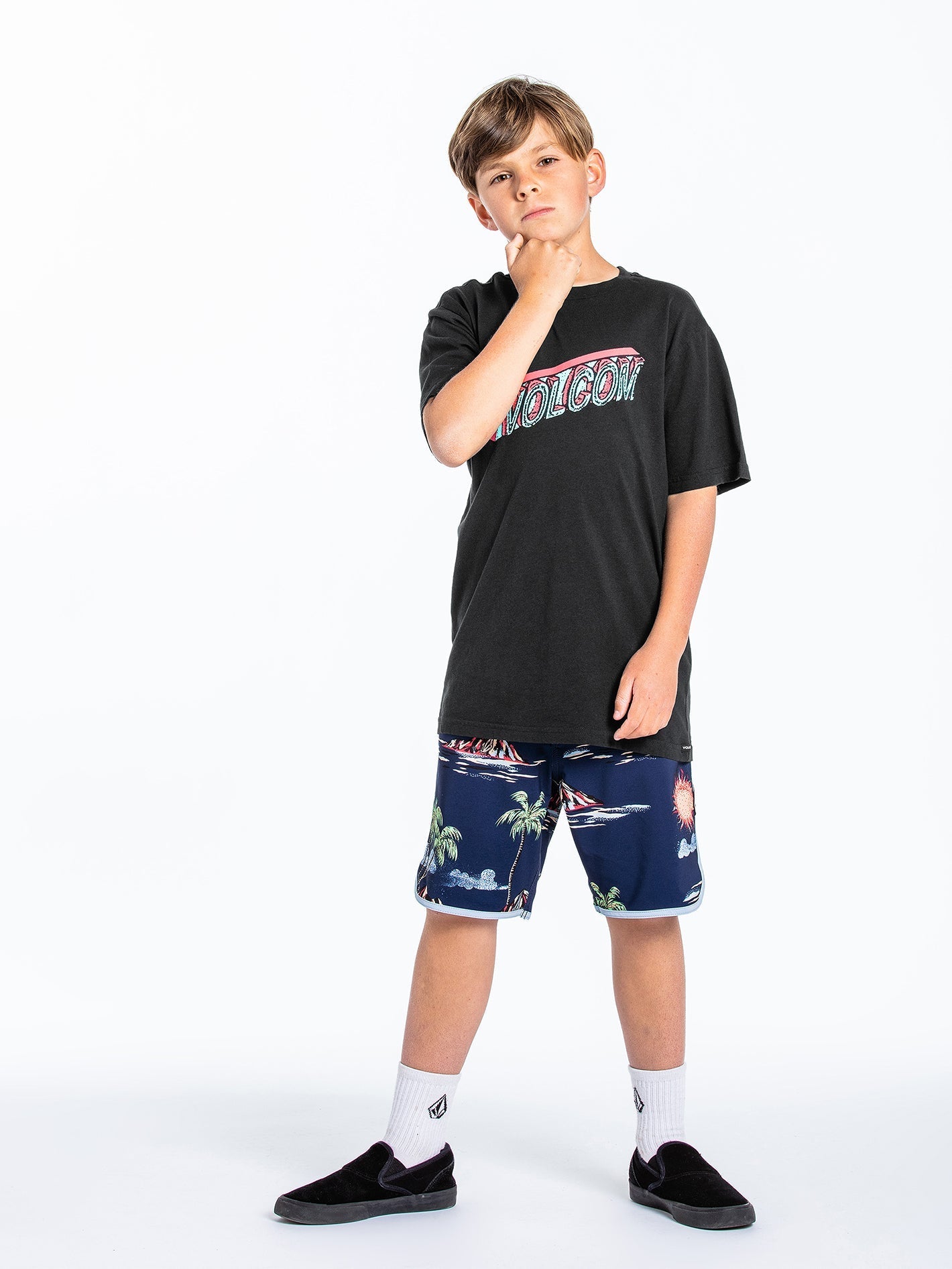 Isle Hoppa Scallop Boardshort - NIAGARA - (BOYS)