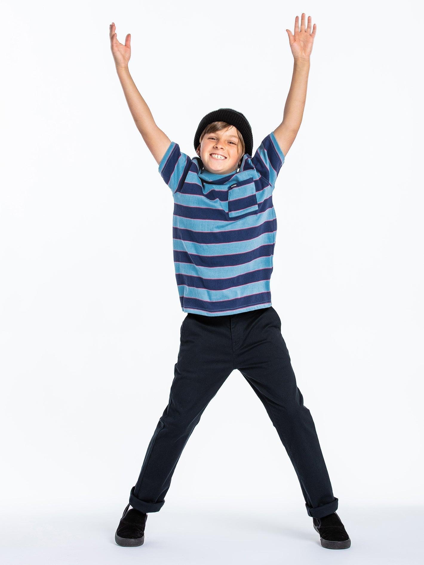 Frickin Modern Stretch Trousers - DARK NAVY - (BOYS)