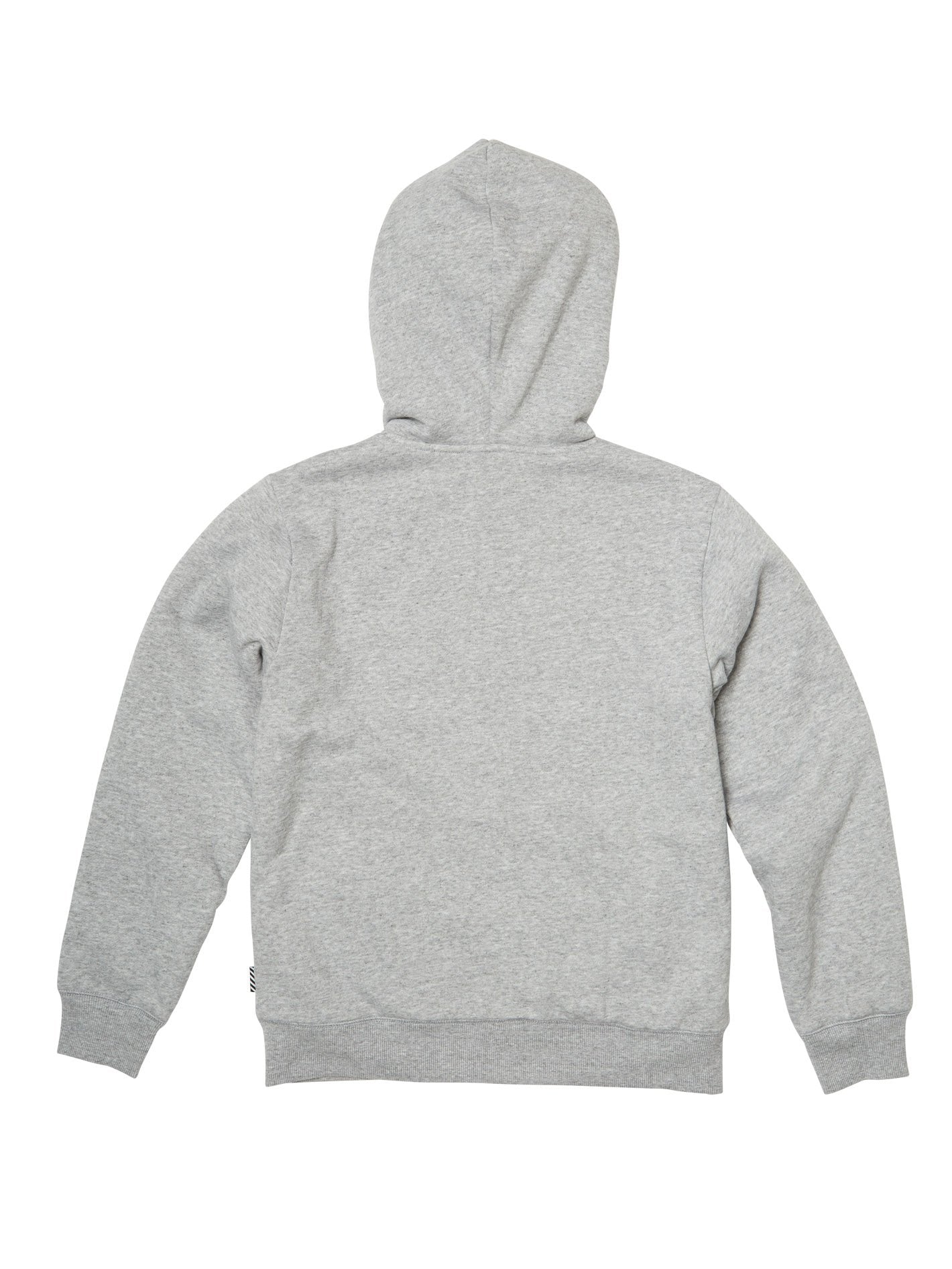 Stone Lined Zip Hoodie - HEATHER GREY (Kids)