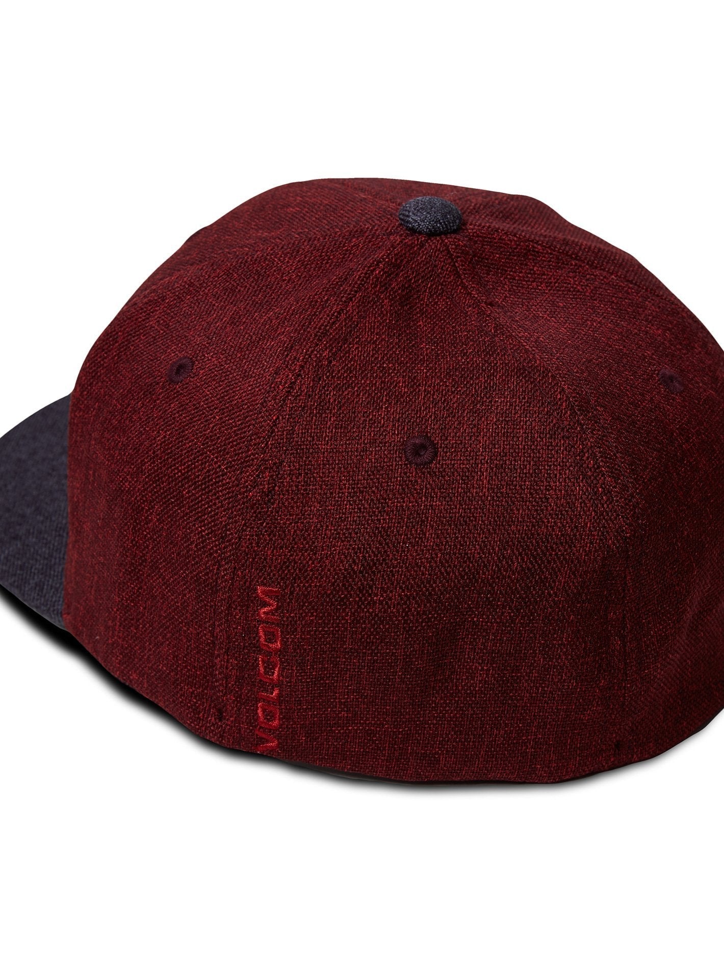 Full Stone Heather XFit Hat - Crimson