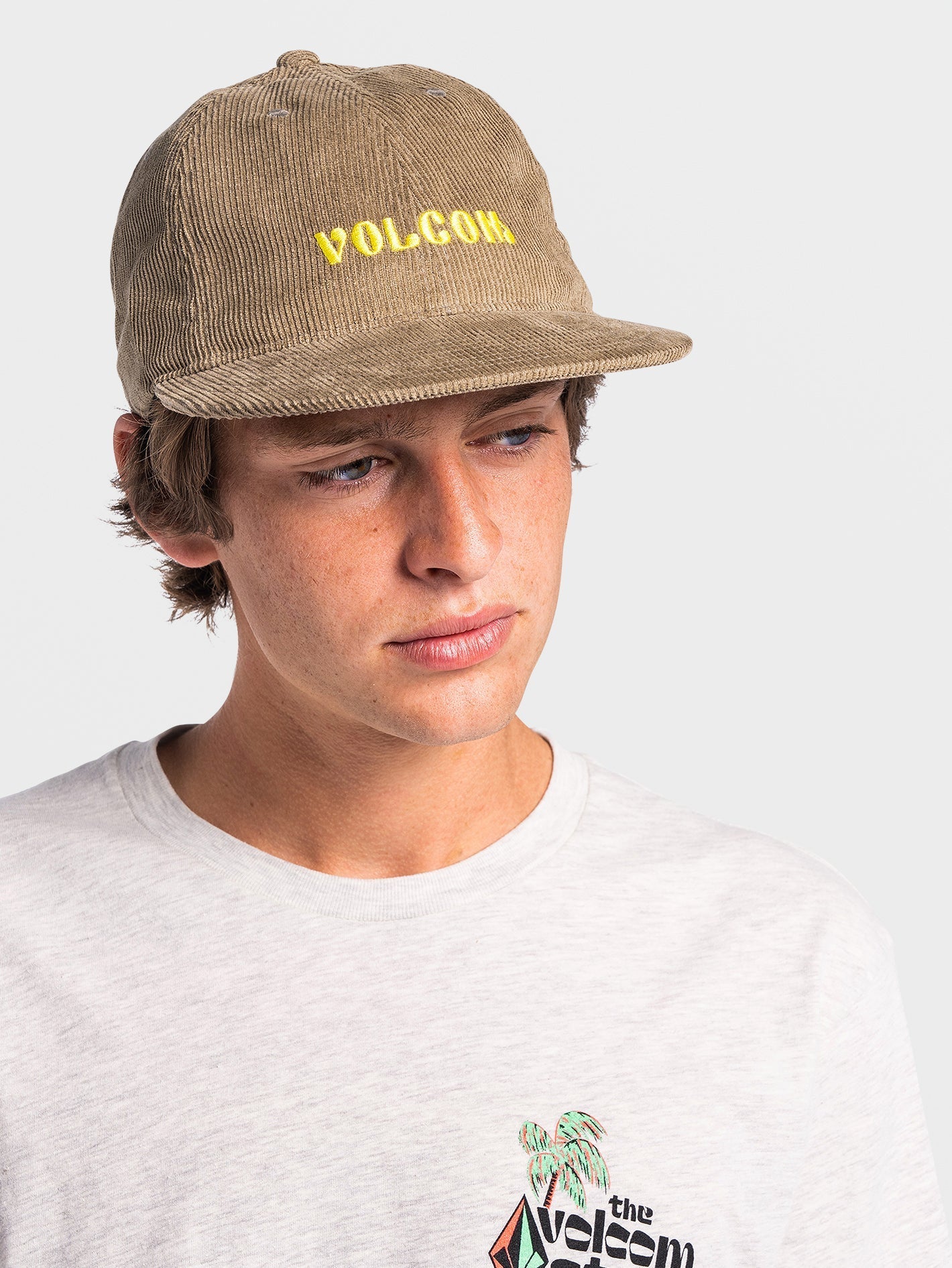 Gus Cord Cap - DARK KHAKI