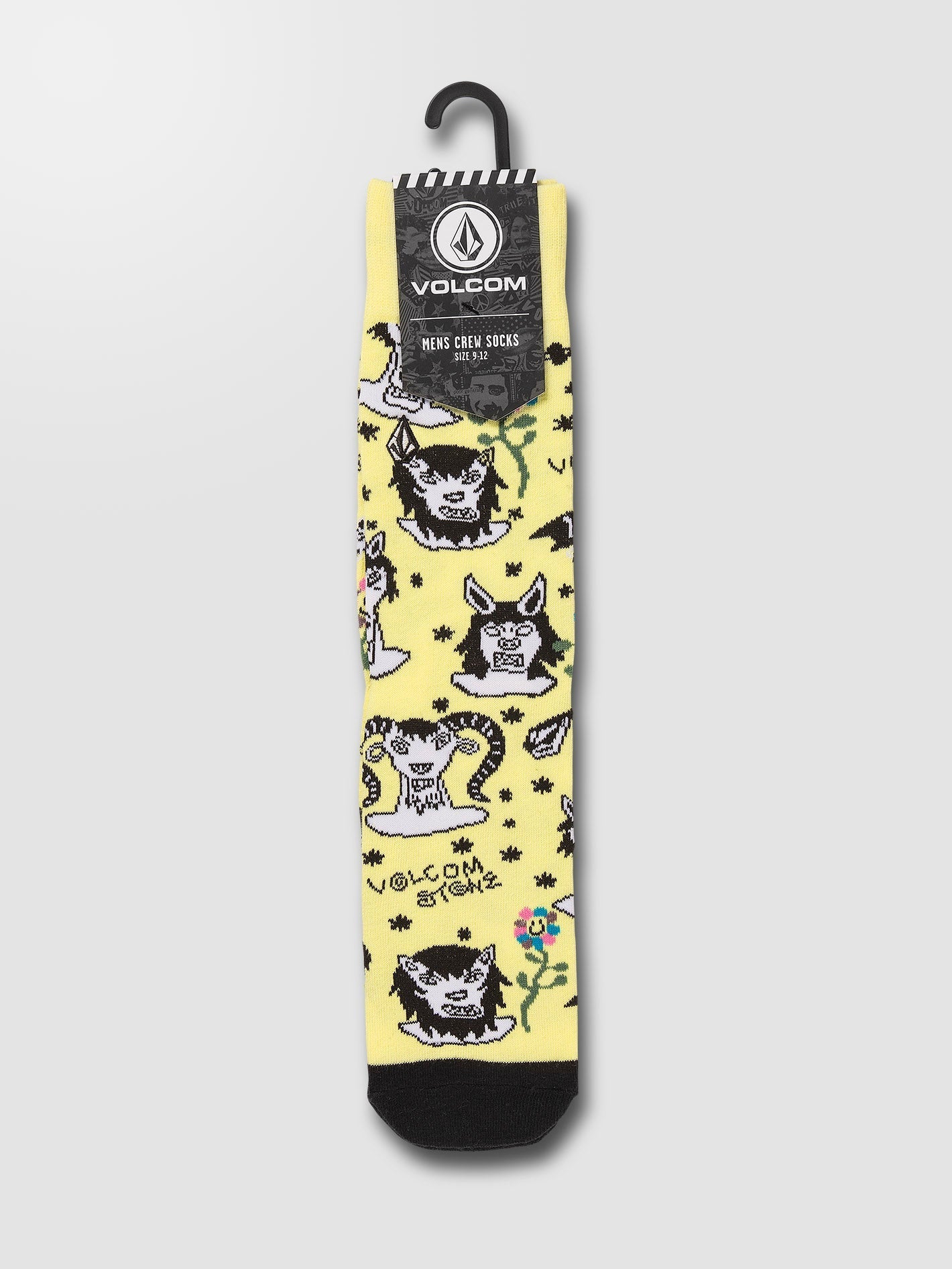 Surf Vitals Ozzy Socks - GLIMMER YELLOW