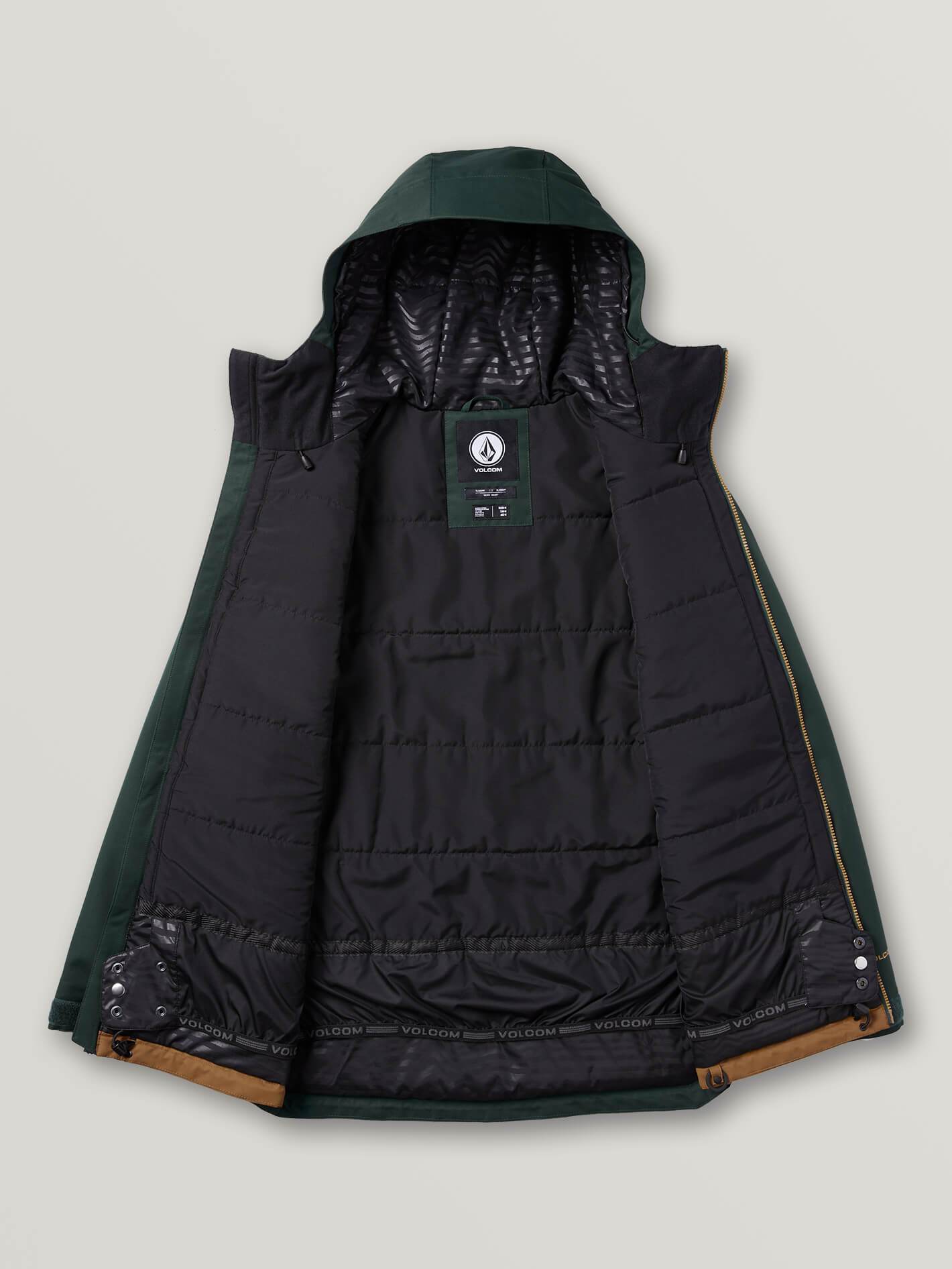 Mens Deadly Stones Insulated Jacket - Dark Green