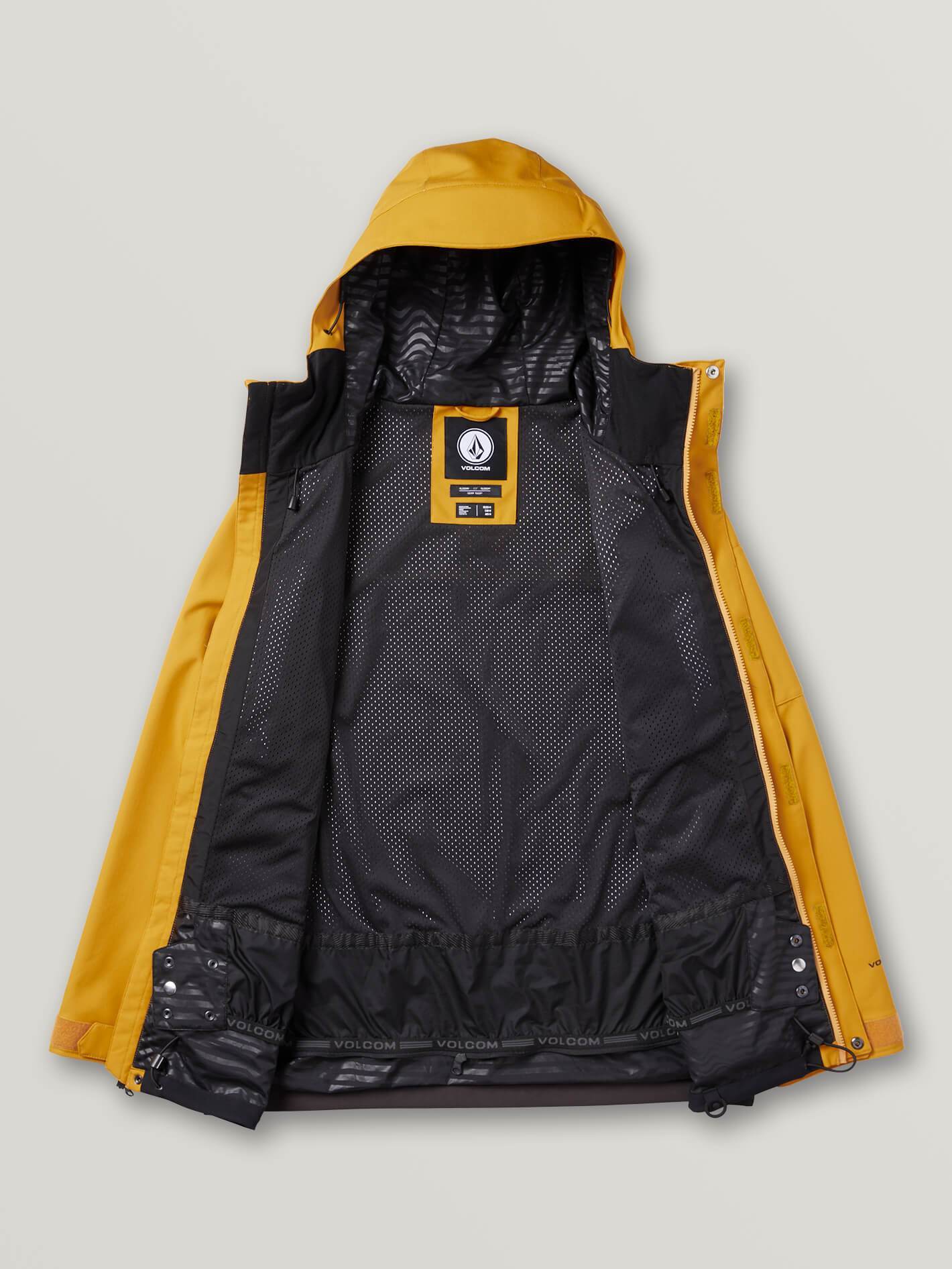 Mens Scortch Jacket - Resin Gold