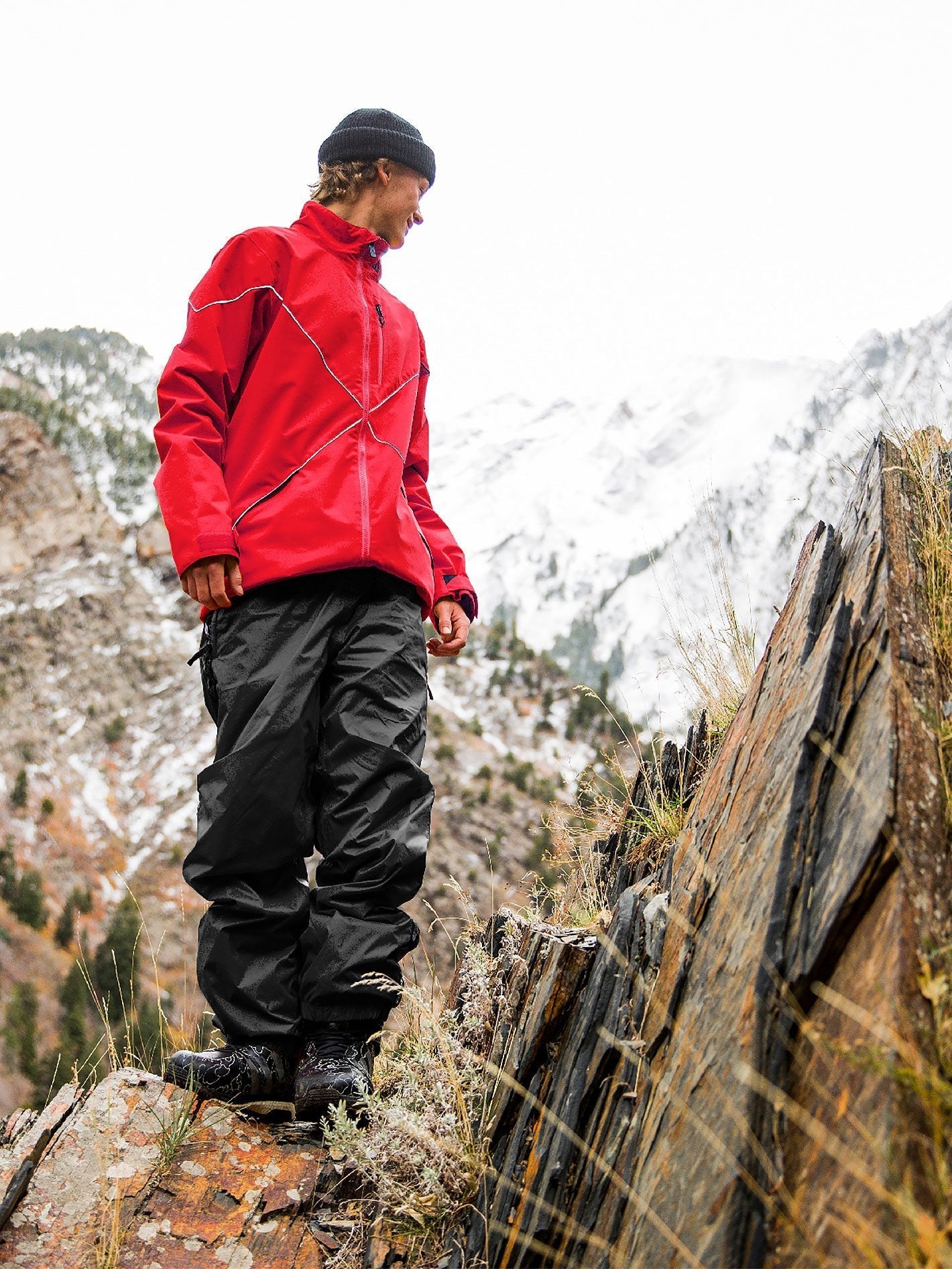 No Hood X Jacket - Red