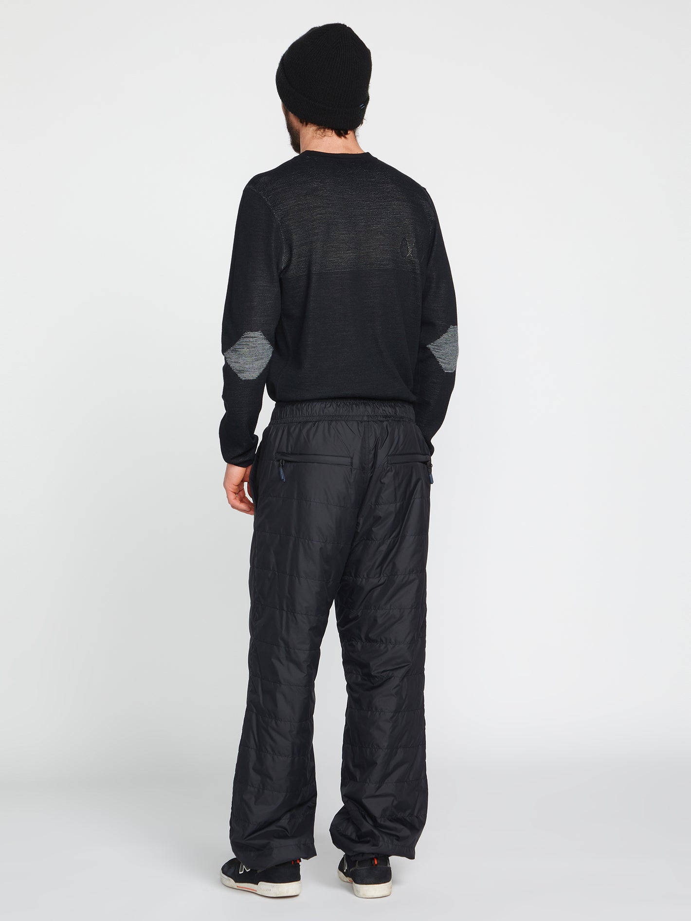 Utility Puff Trousers - Black (Unisex)