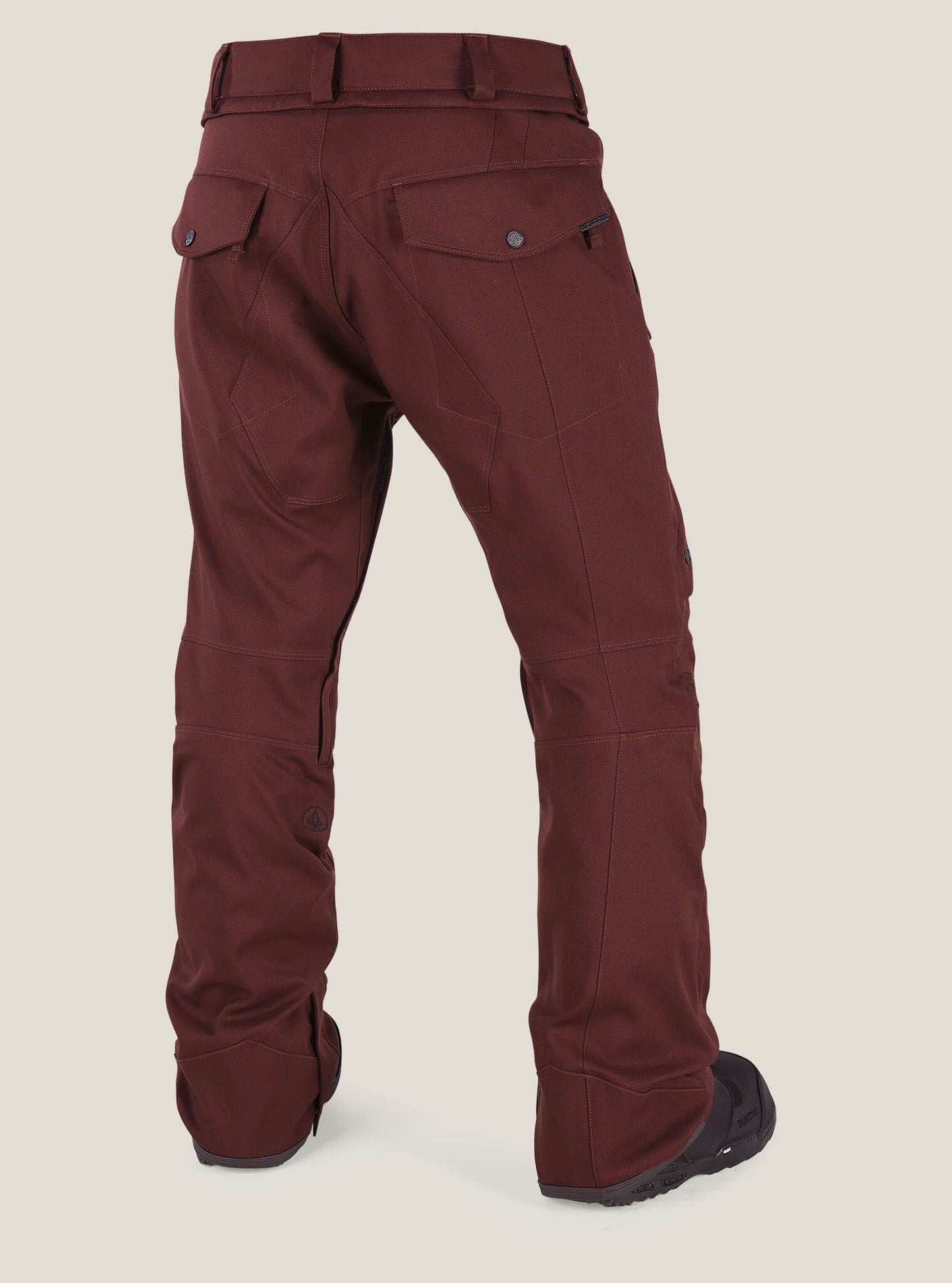 Articulated Pants - Burnt Red