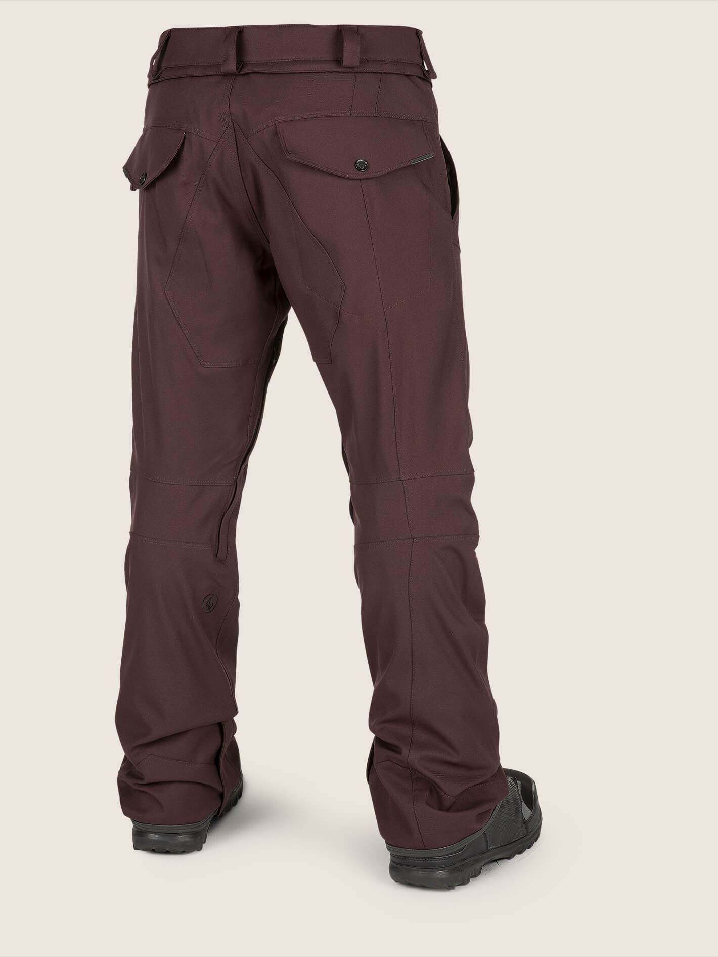 Articulated Pants - Black Red