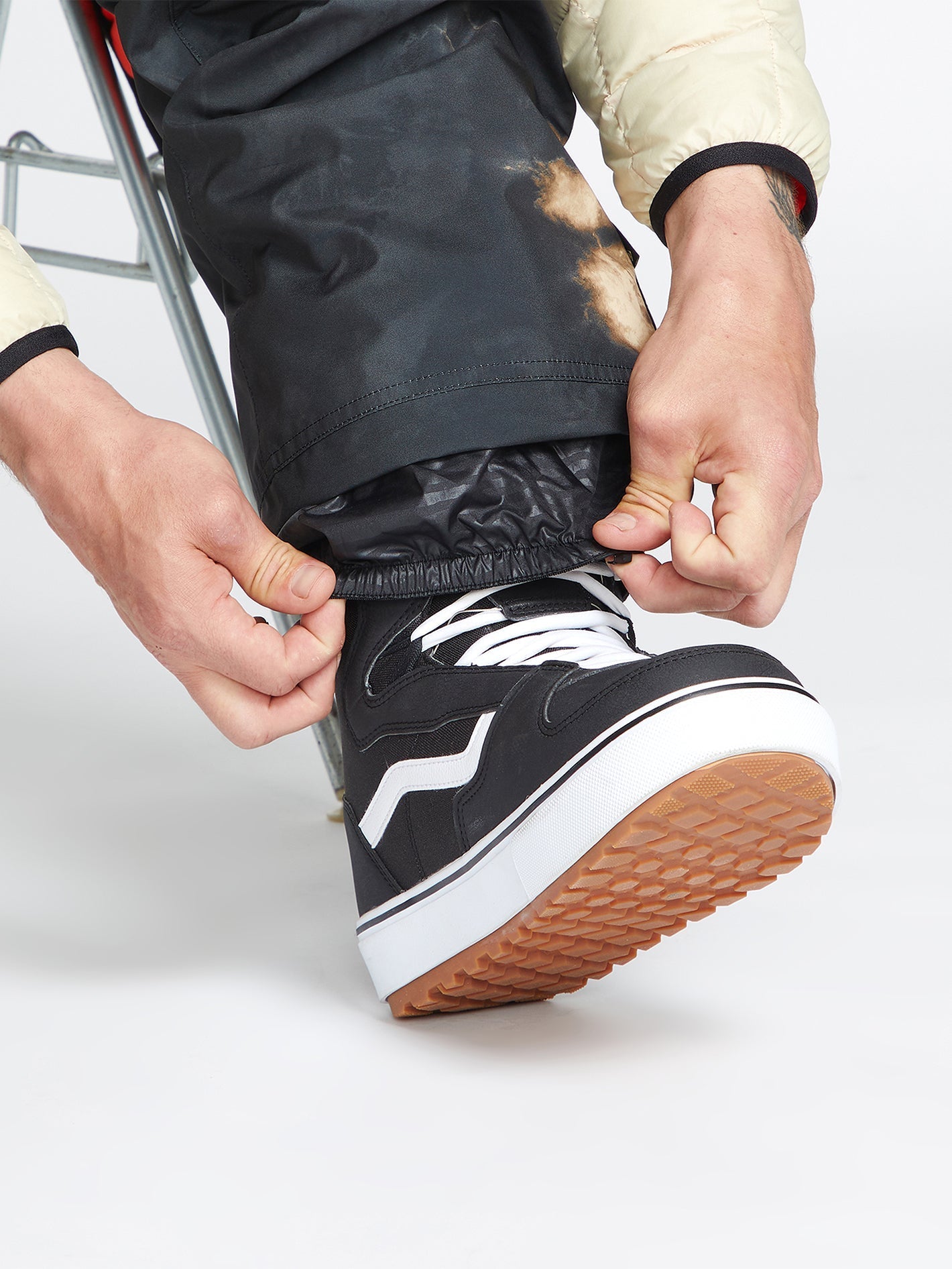 Stone Stretch Gore-Tex Trousers - Bleach Black