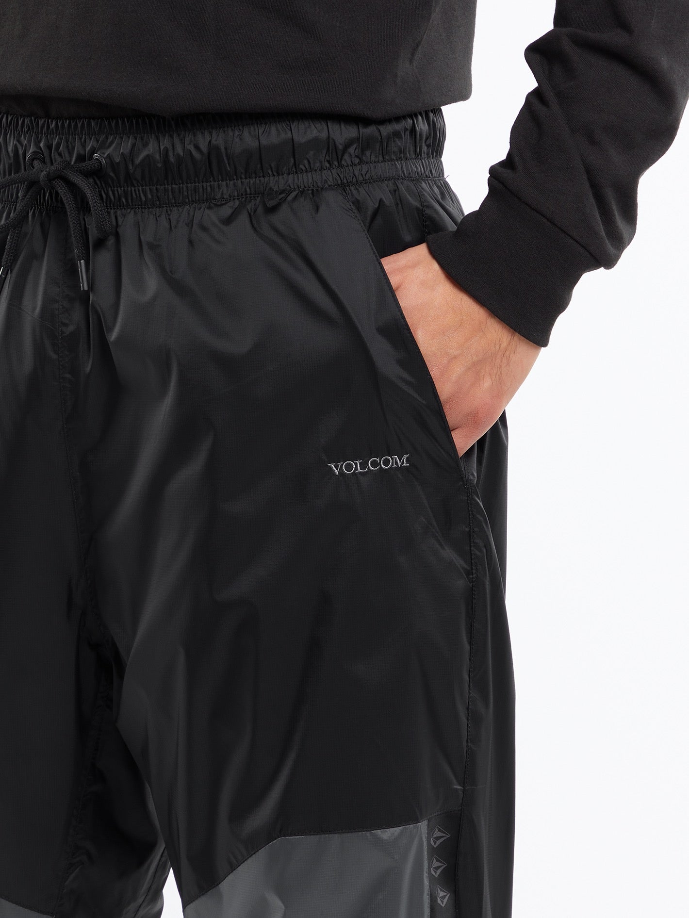 New Slashslapper Trousers - BLACK