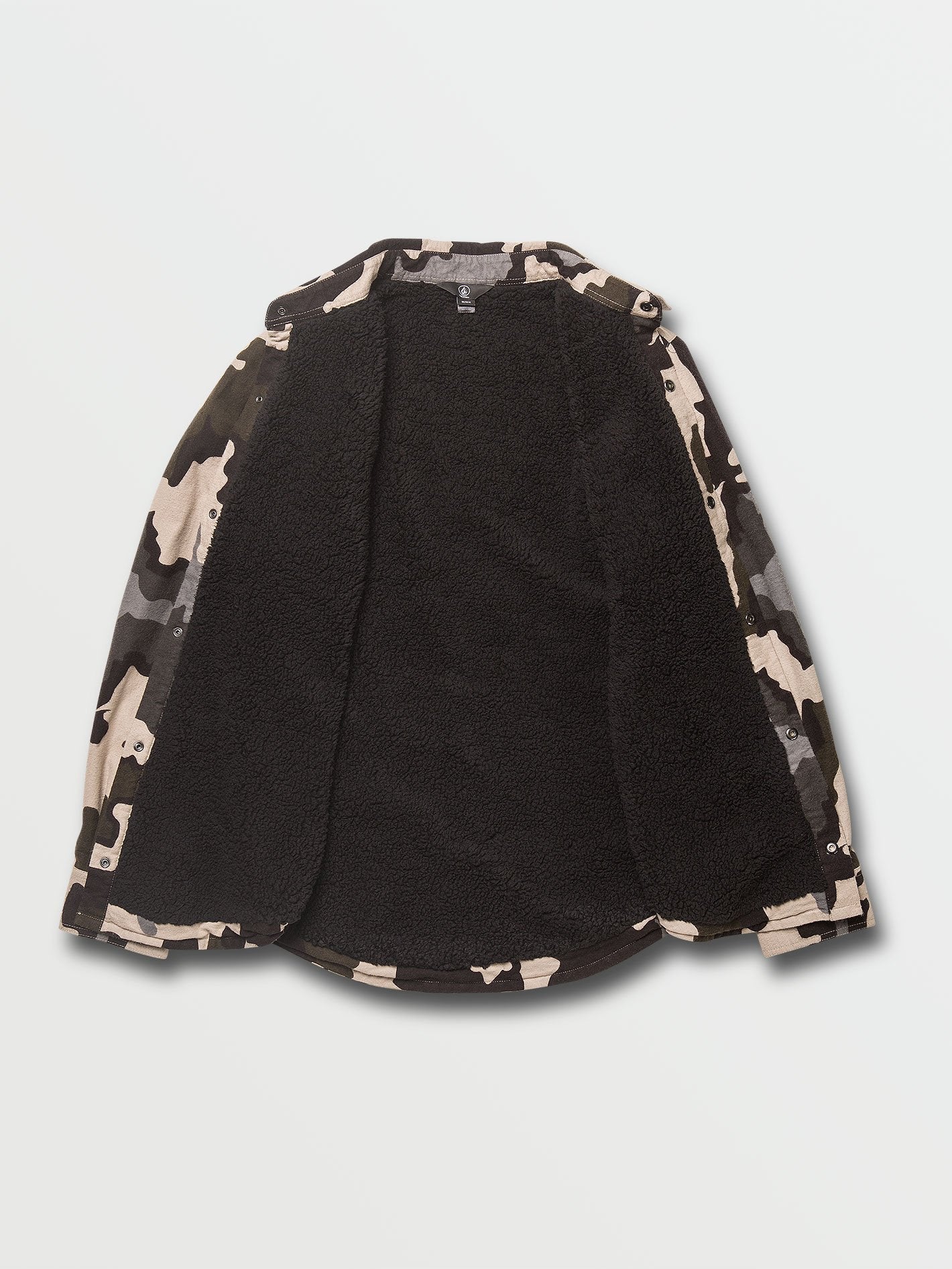 Sherpa Flannel Jacket - DRILL KHAKI