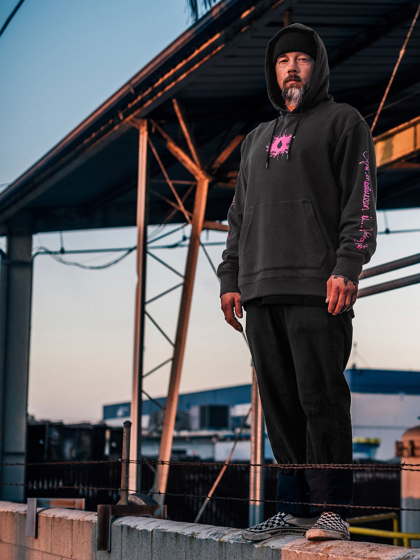 Insulate Fleece Hoodie - BLACK