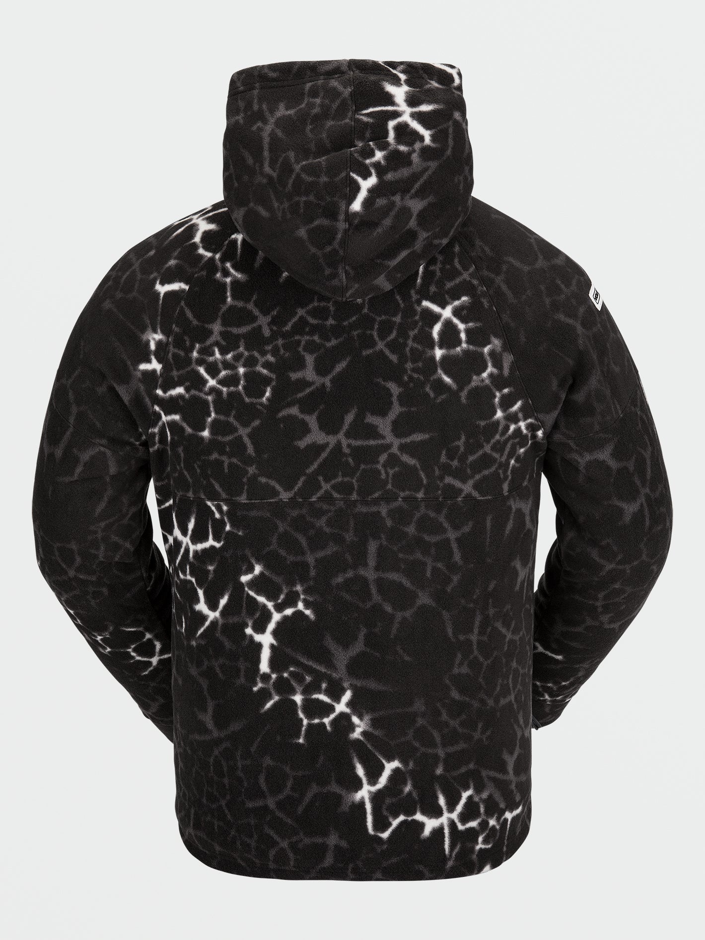 V-Science Fleece 1/2 Zip Hoodie - Black Giraffe