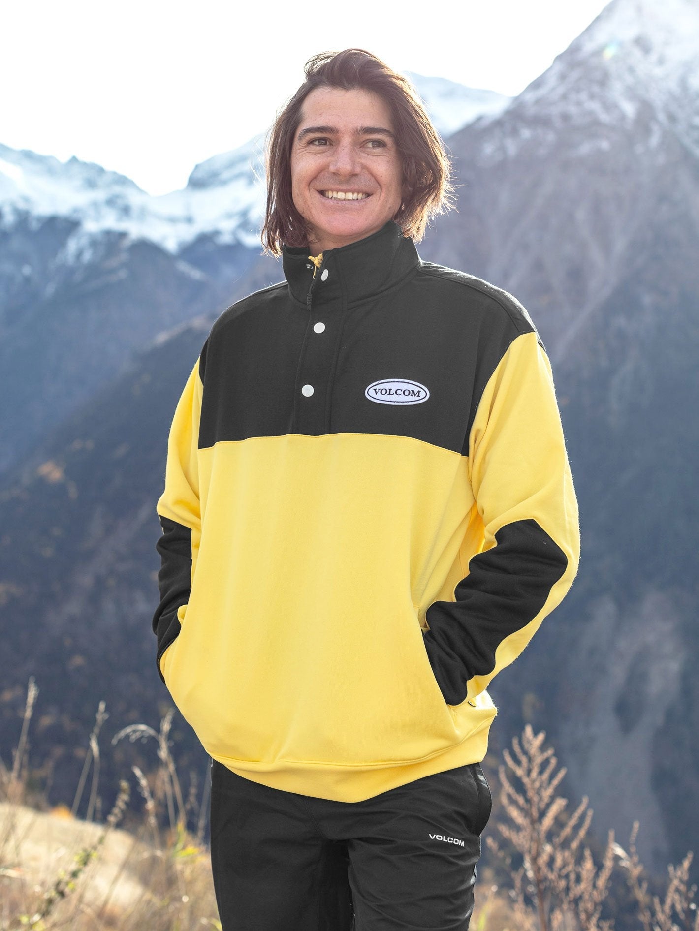 She Crew Fleece - FADED LEMON