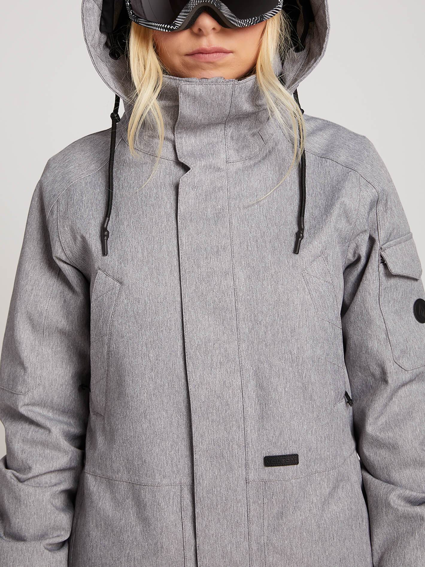 Shrine Insulated Jacket - Heather Grey