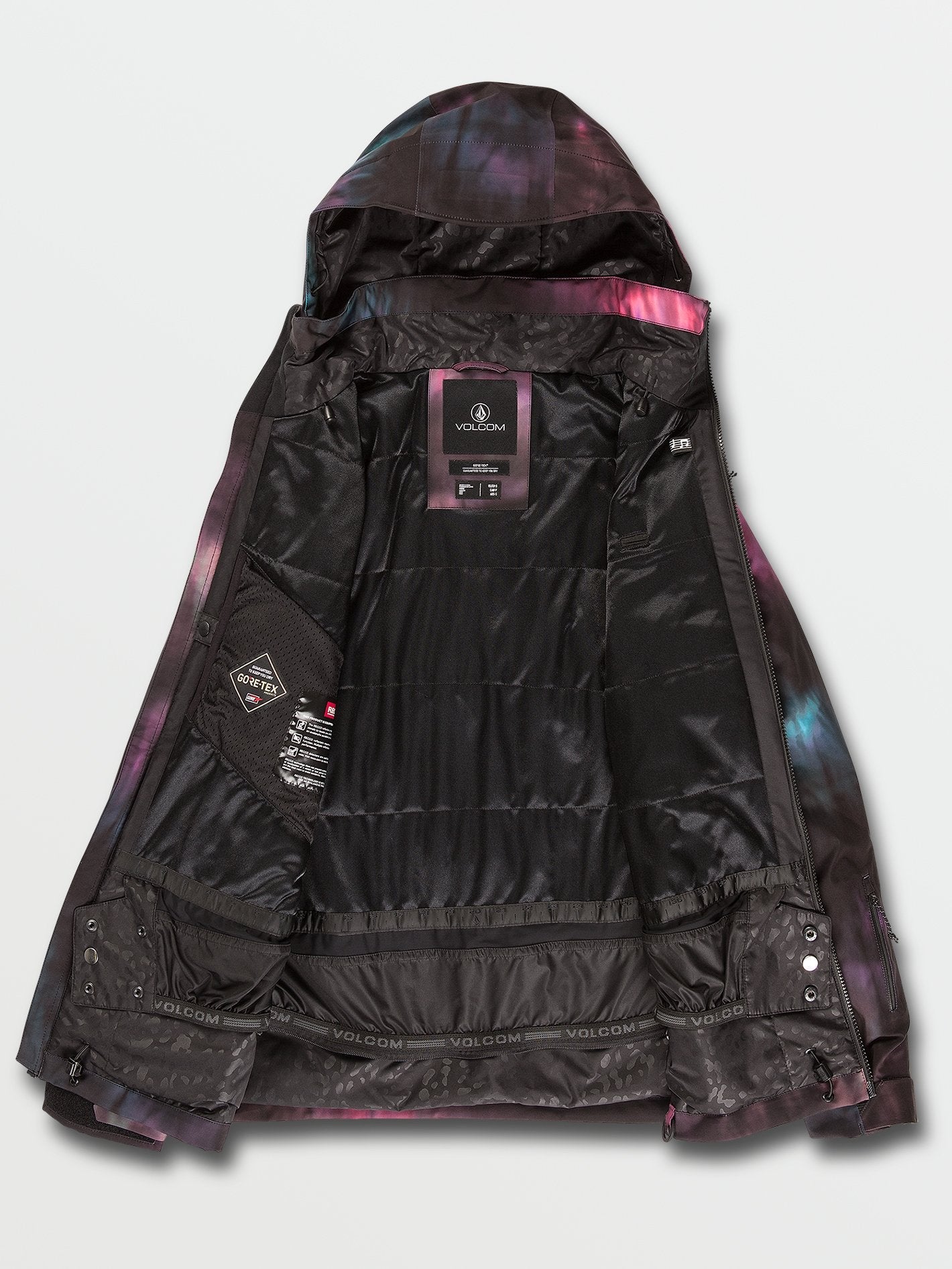 3D Stretch Gore-Tex Jacket - BLUE TIE-DYE