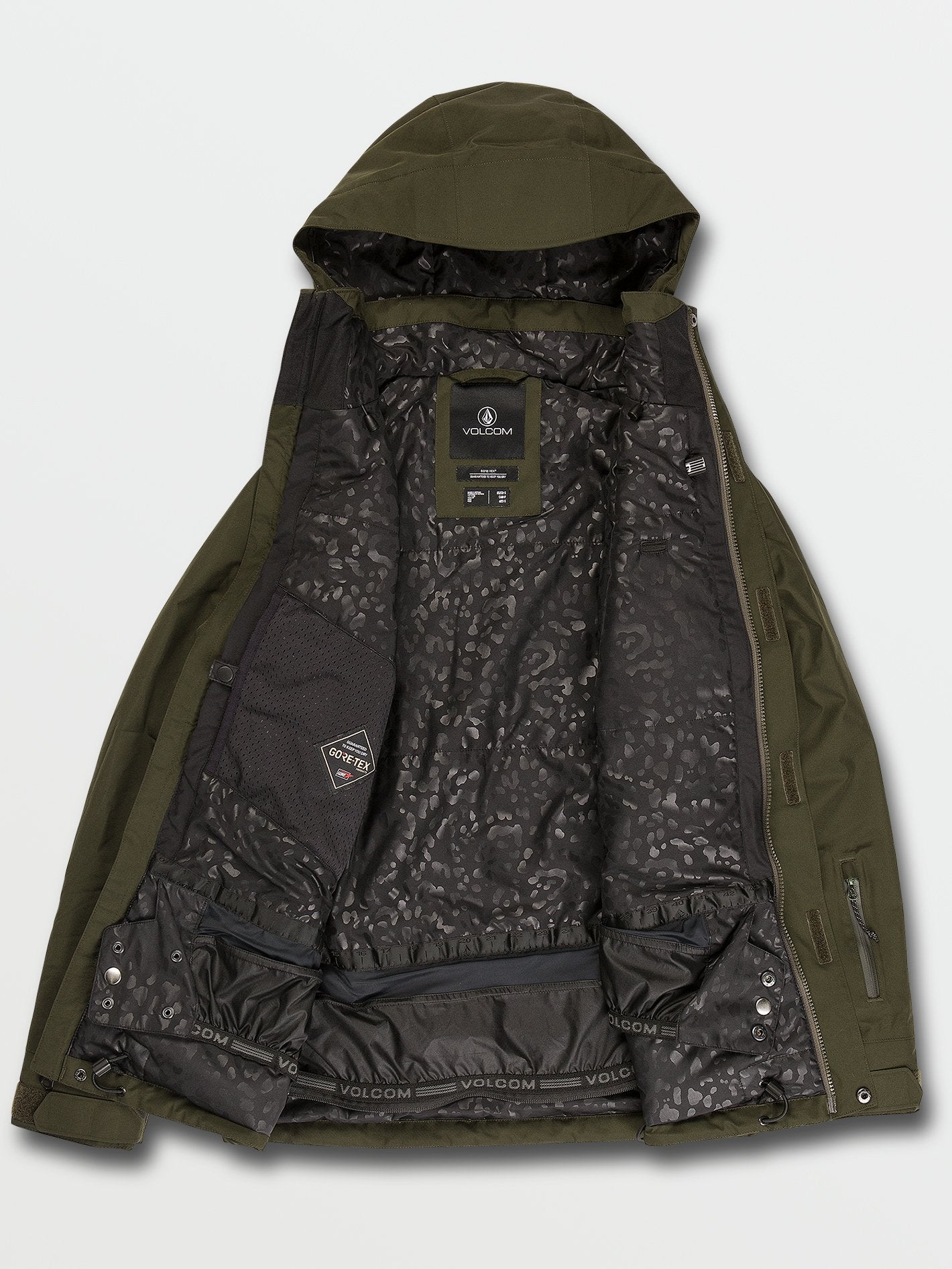 Ell Insulated Gore-Tex Jacket - BLACK GREEN
