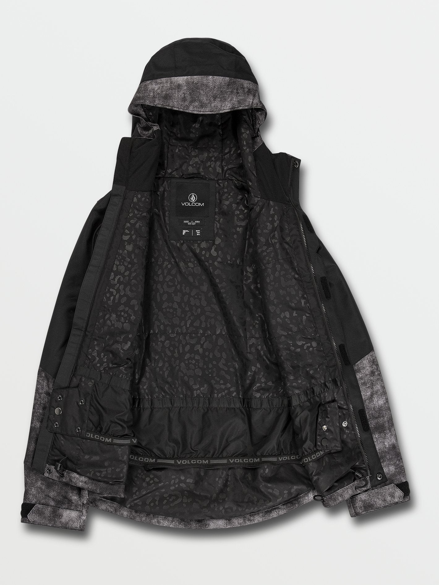 Bolt Insulated Jacket - ACID BLACK