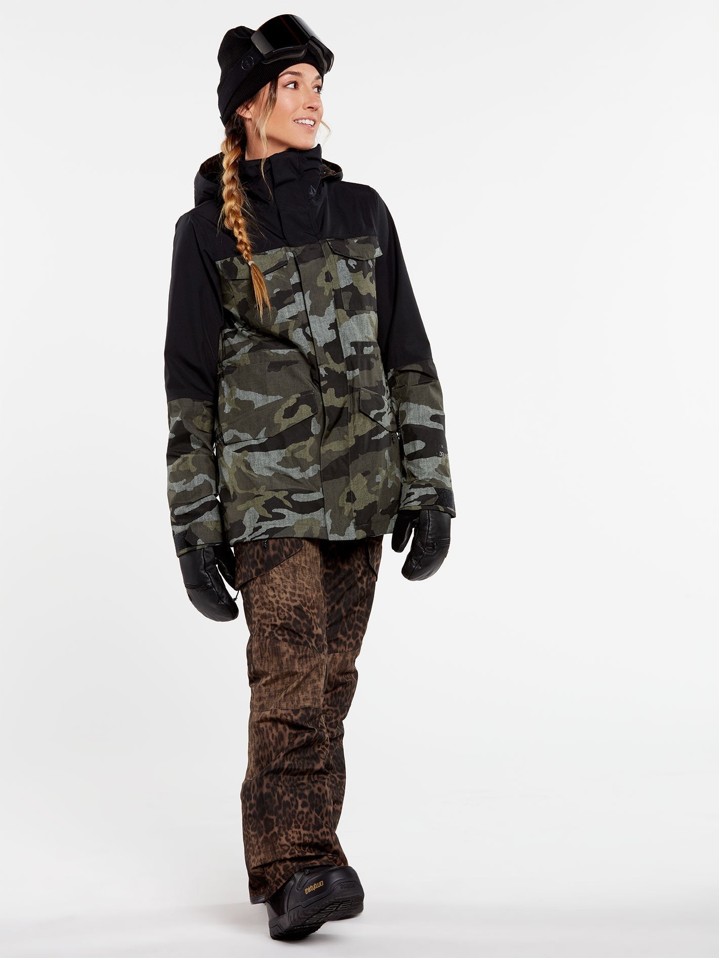 Leda GORE-TEX Jacket - Service Green