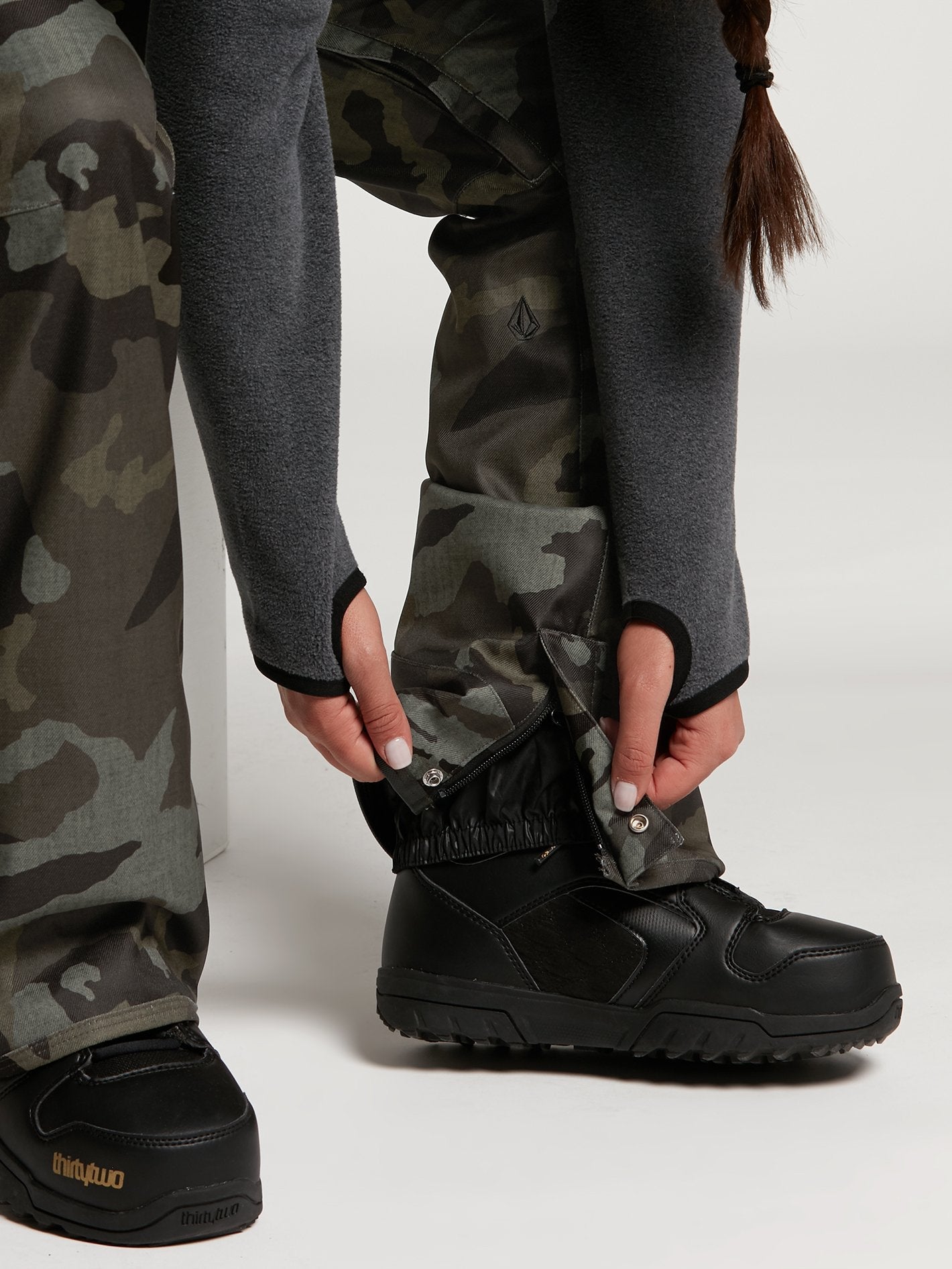 Species Stretch Pants - Service Green