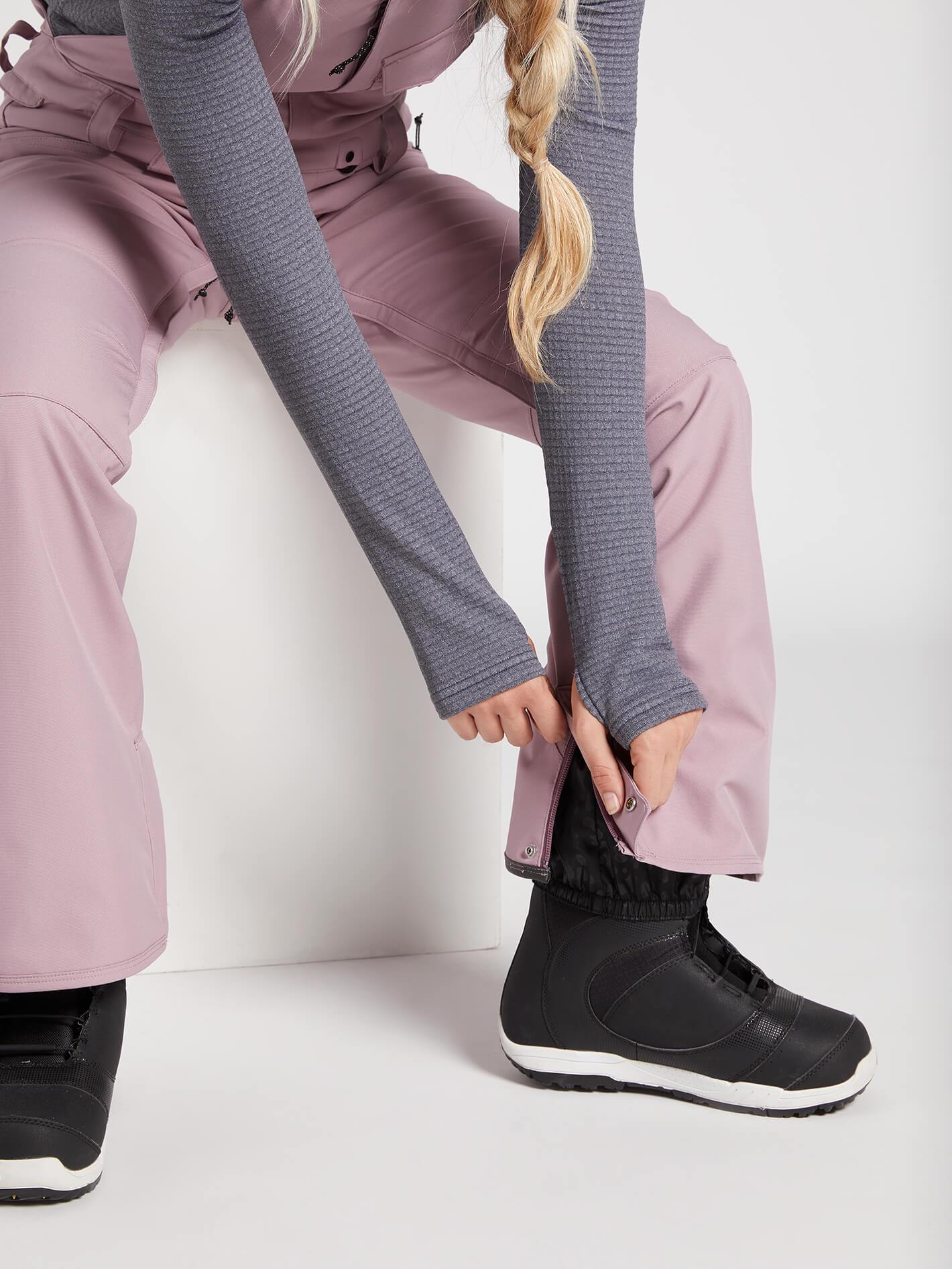 Womens Swift Bib Overall - Purple Haze