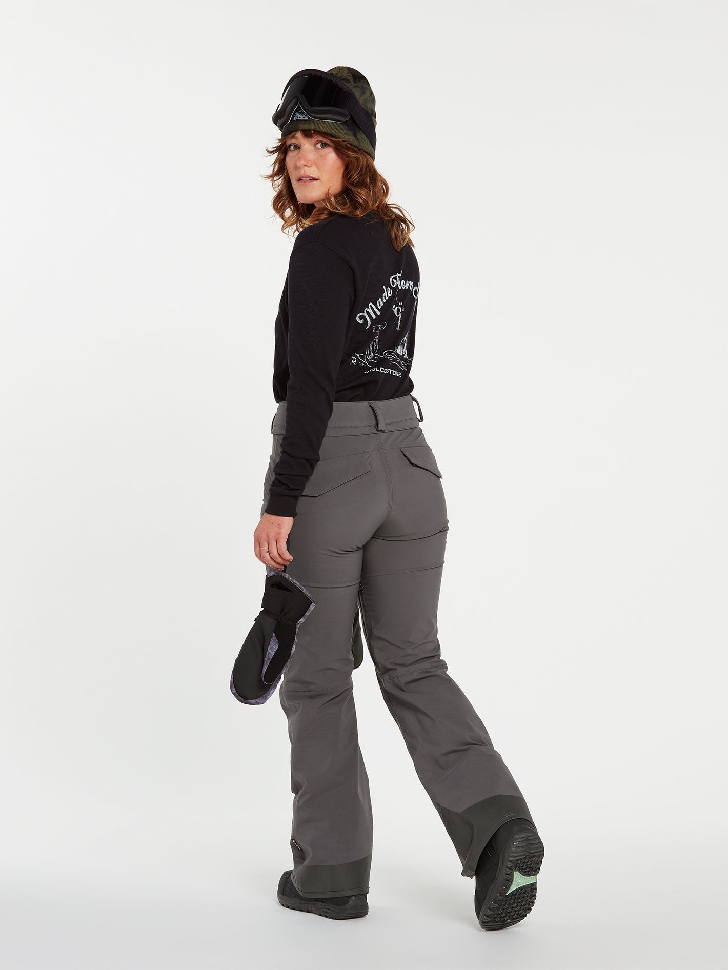 Flor Stretch Gore-Tex Trousers - DARK GREY