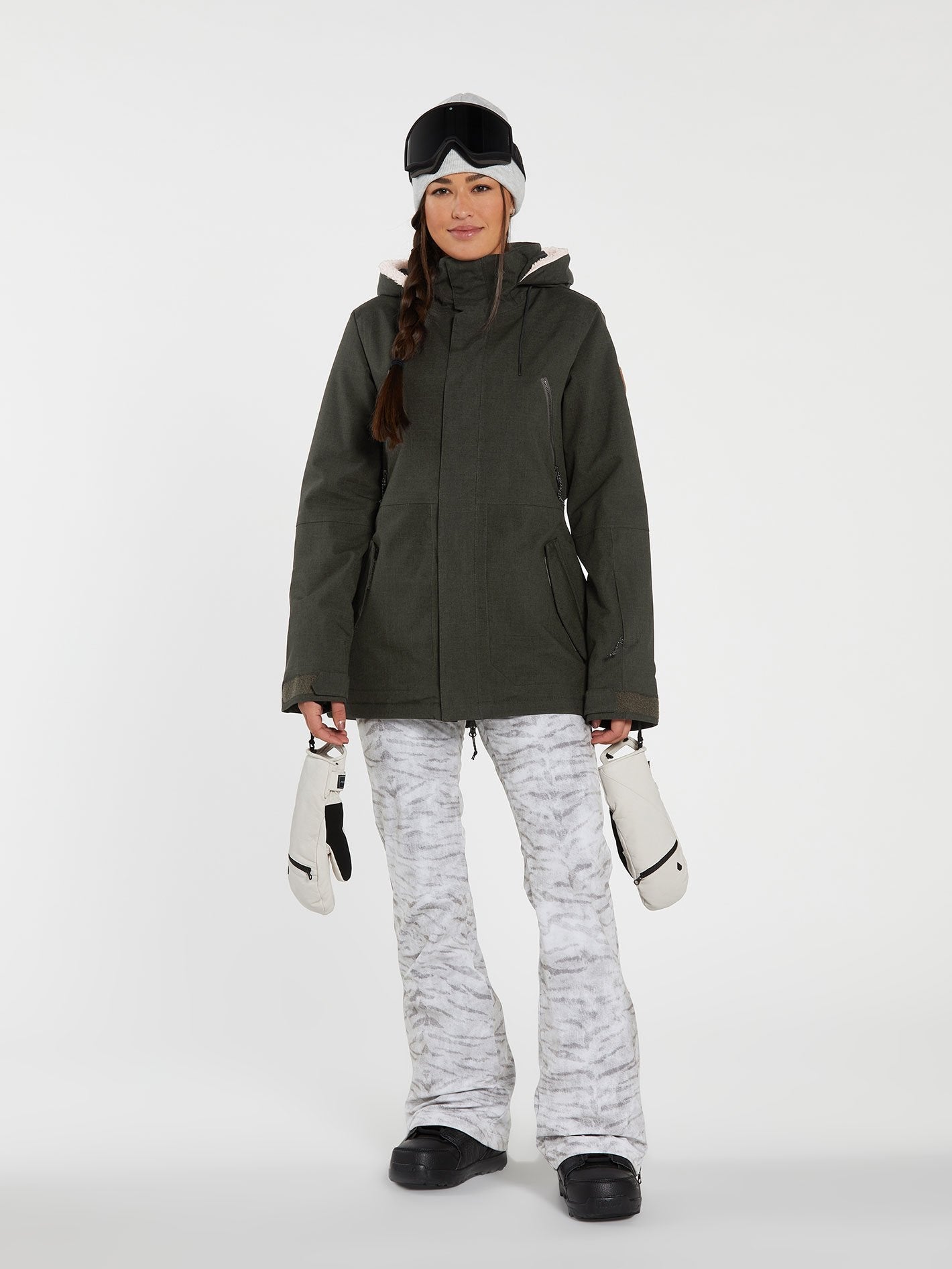 Battle Stretch Hr Trousers - WHITE TIGER