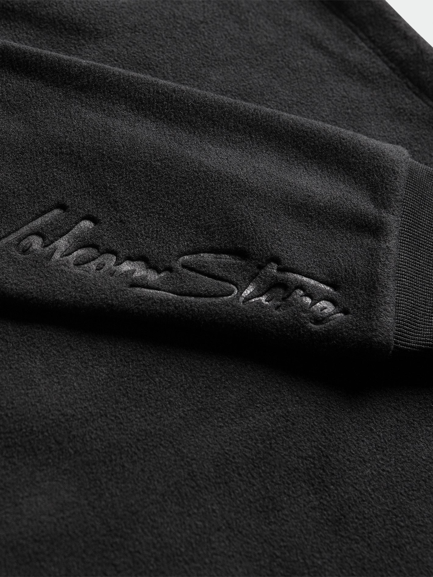 Polar Fleece Sweatshirt - Black
