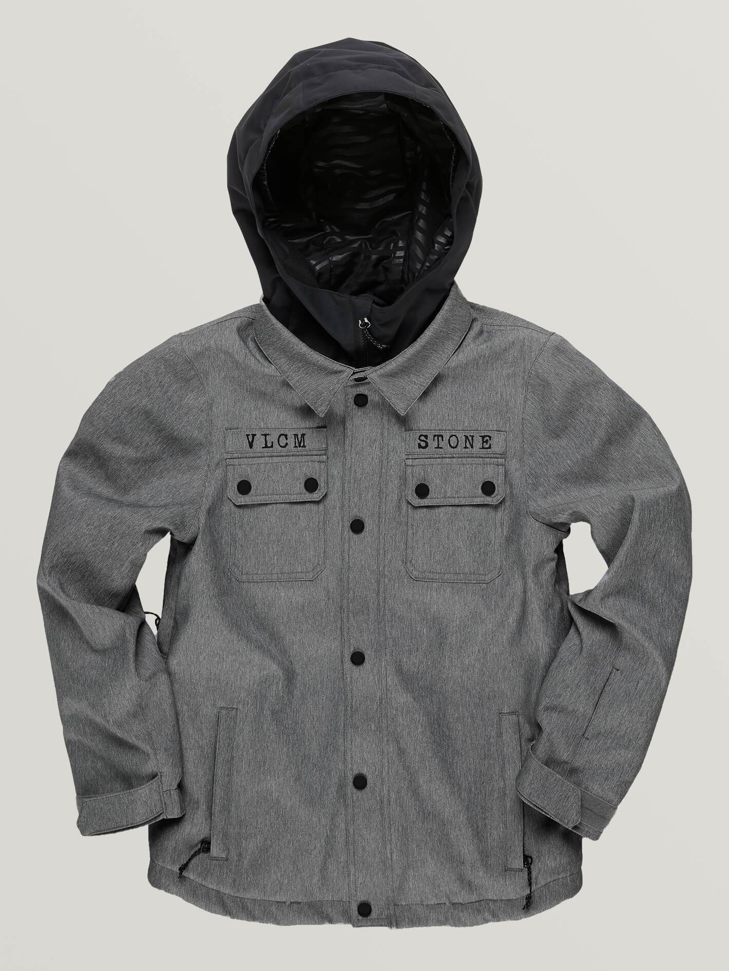Big Boys Neolithic Insulated Jacket - Heather Grey
