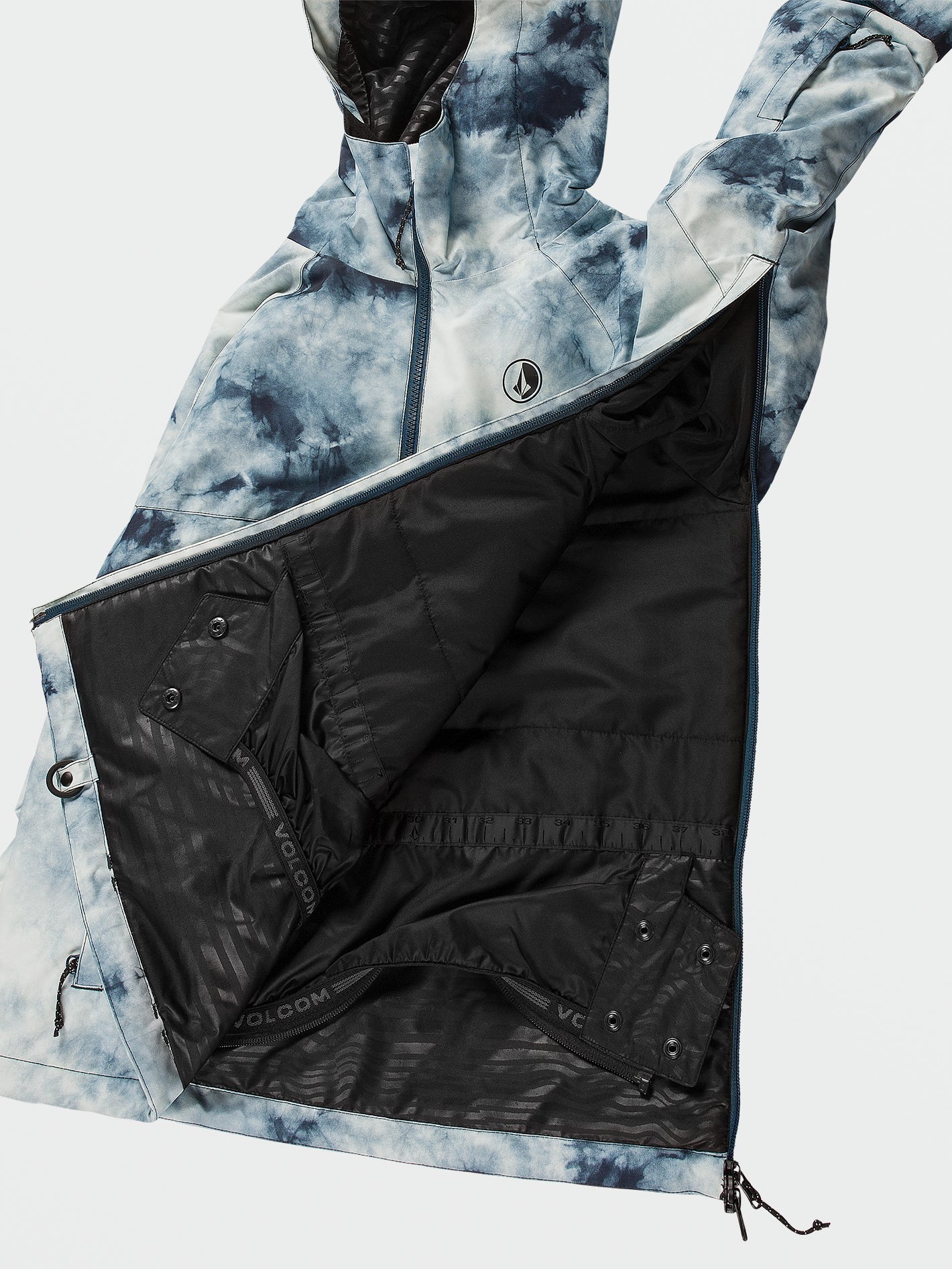 Sluff Insulated Pullover Jacket - Storm Tie-Dye - (Kids)