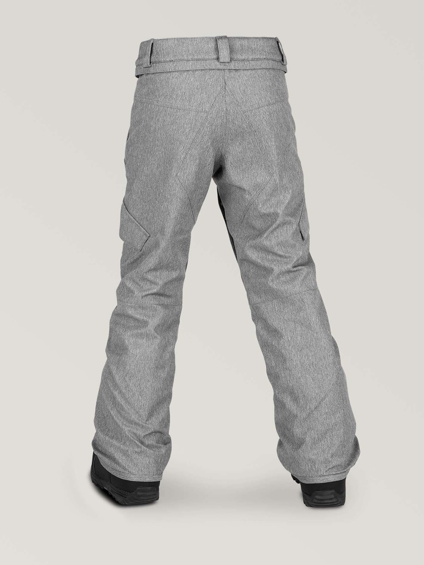 Big Girls Silver Pine Insulated Pants - Heather Grey