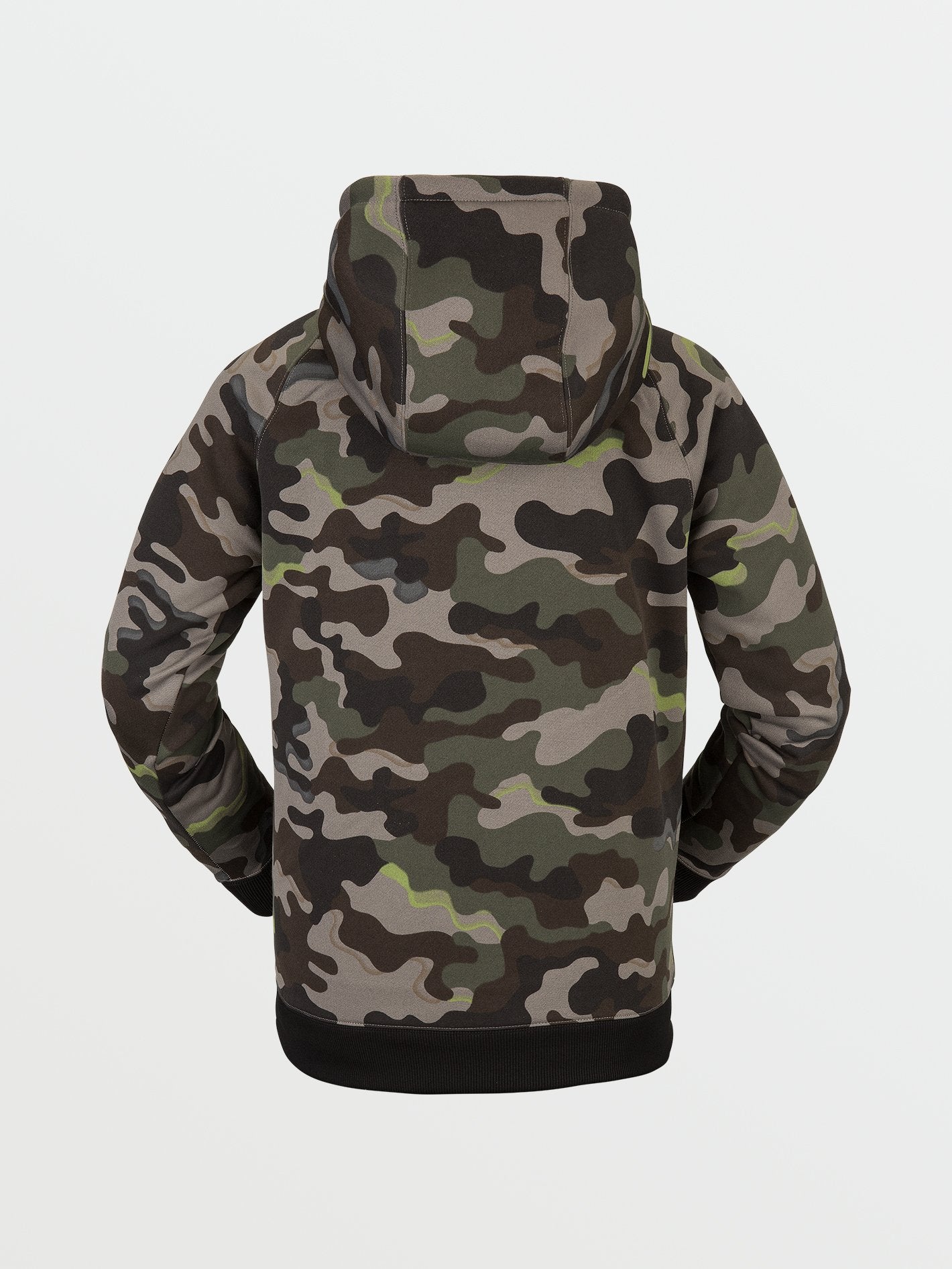 Youth Riding Fleece Hoodie - ARMY - (KIDS)