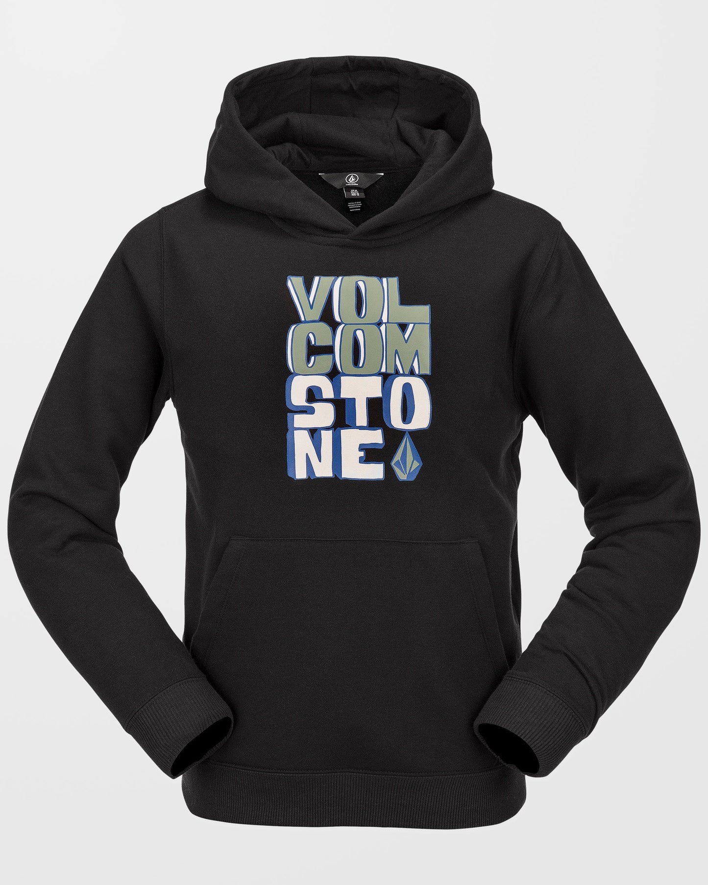 Youth Essential Hoodie - Black - (KIDS)