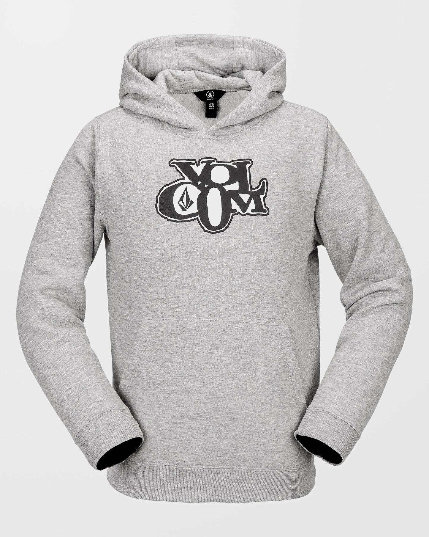 Youth Essential Hoodie - Heather Grey - (KIDS)