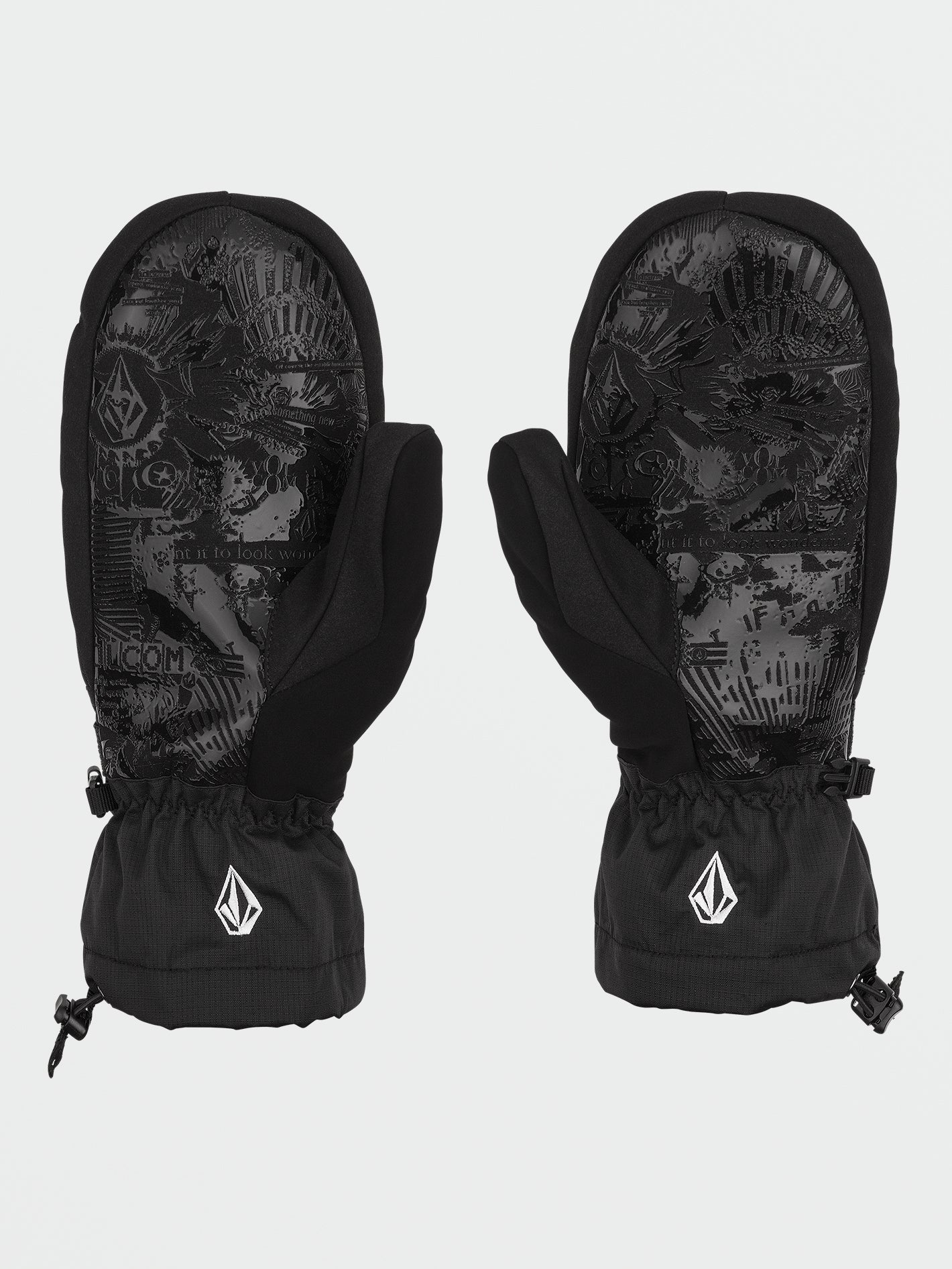 Stone Brighton Mittens - Black