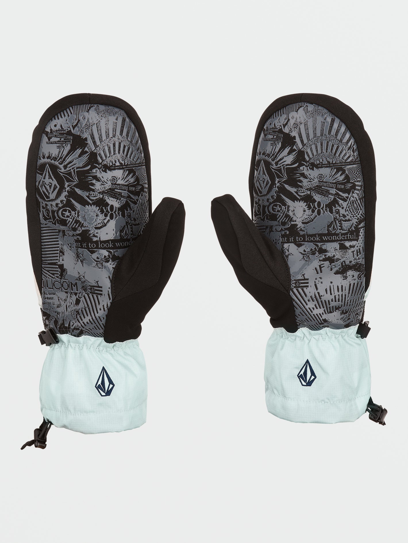 Stone Brighton Mittens - Off White