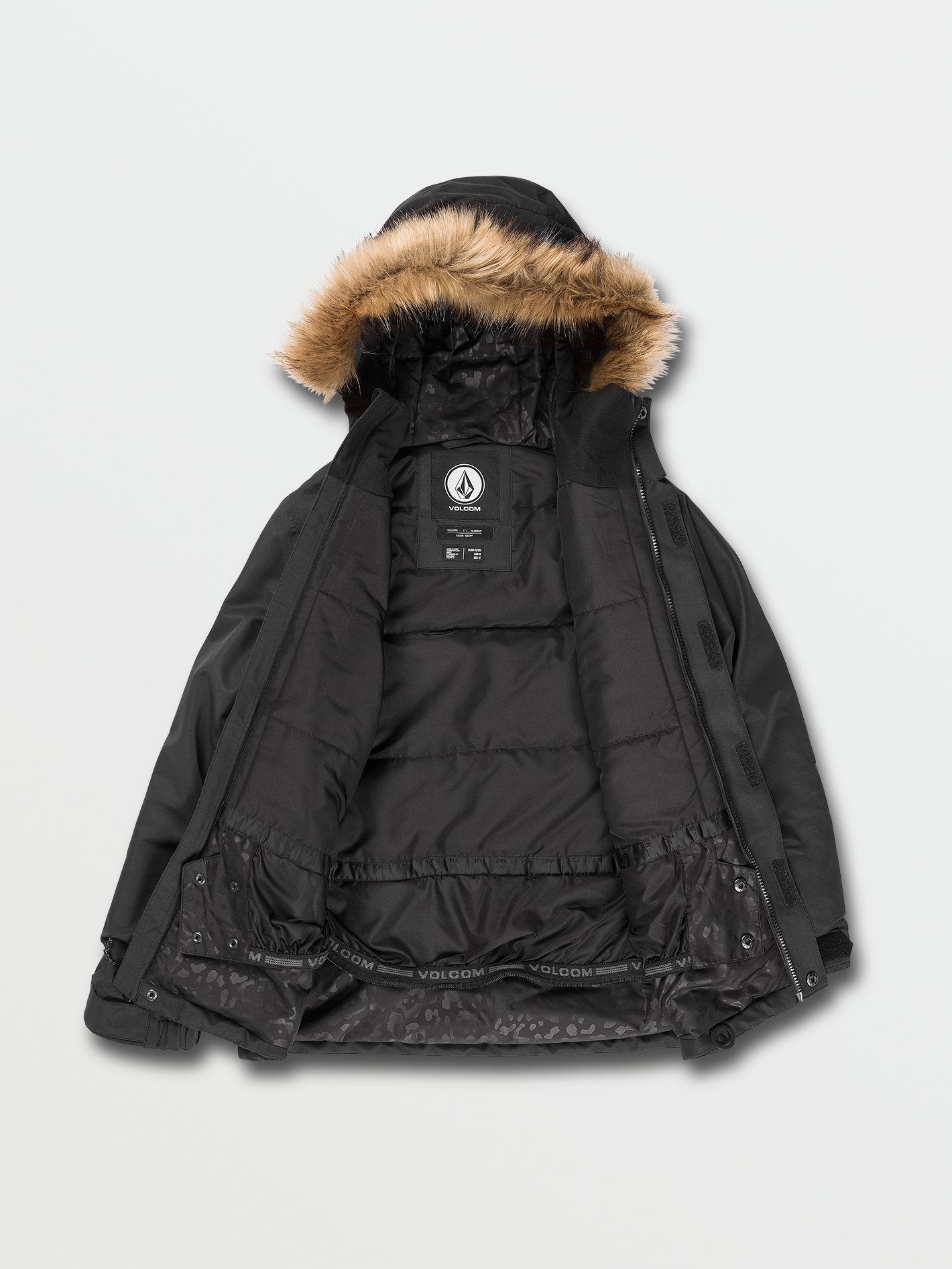 So Minty Insulated Jacket - BLACK - (KIDS)