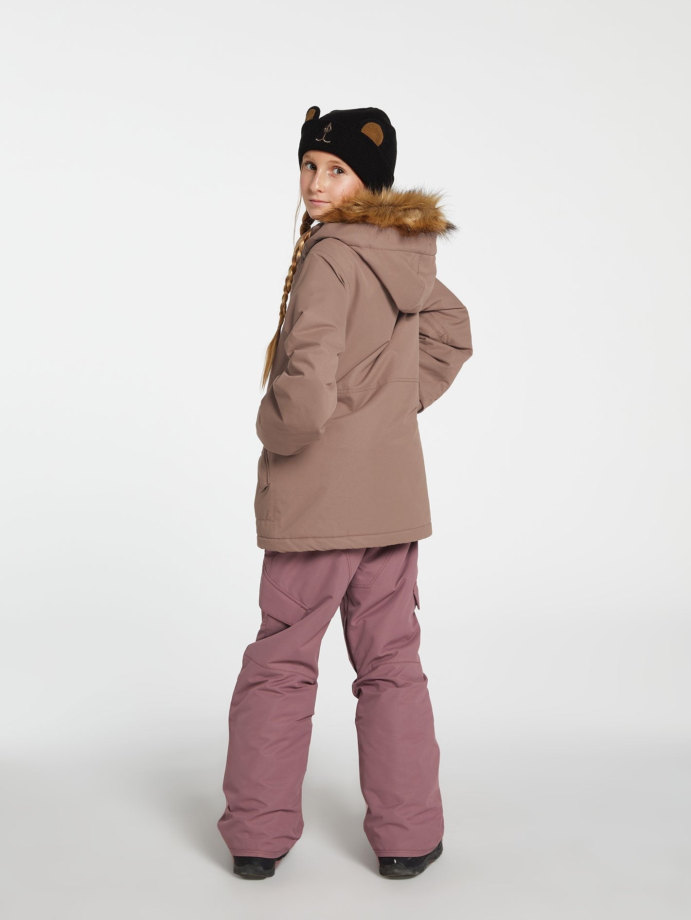 So Minty Insulated Jacket - COFFEE - (KIDS)