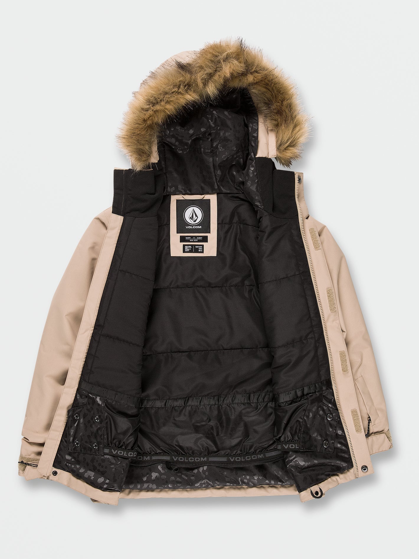 So Minty Insulated Jacket - Sand