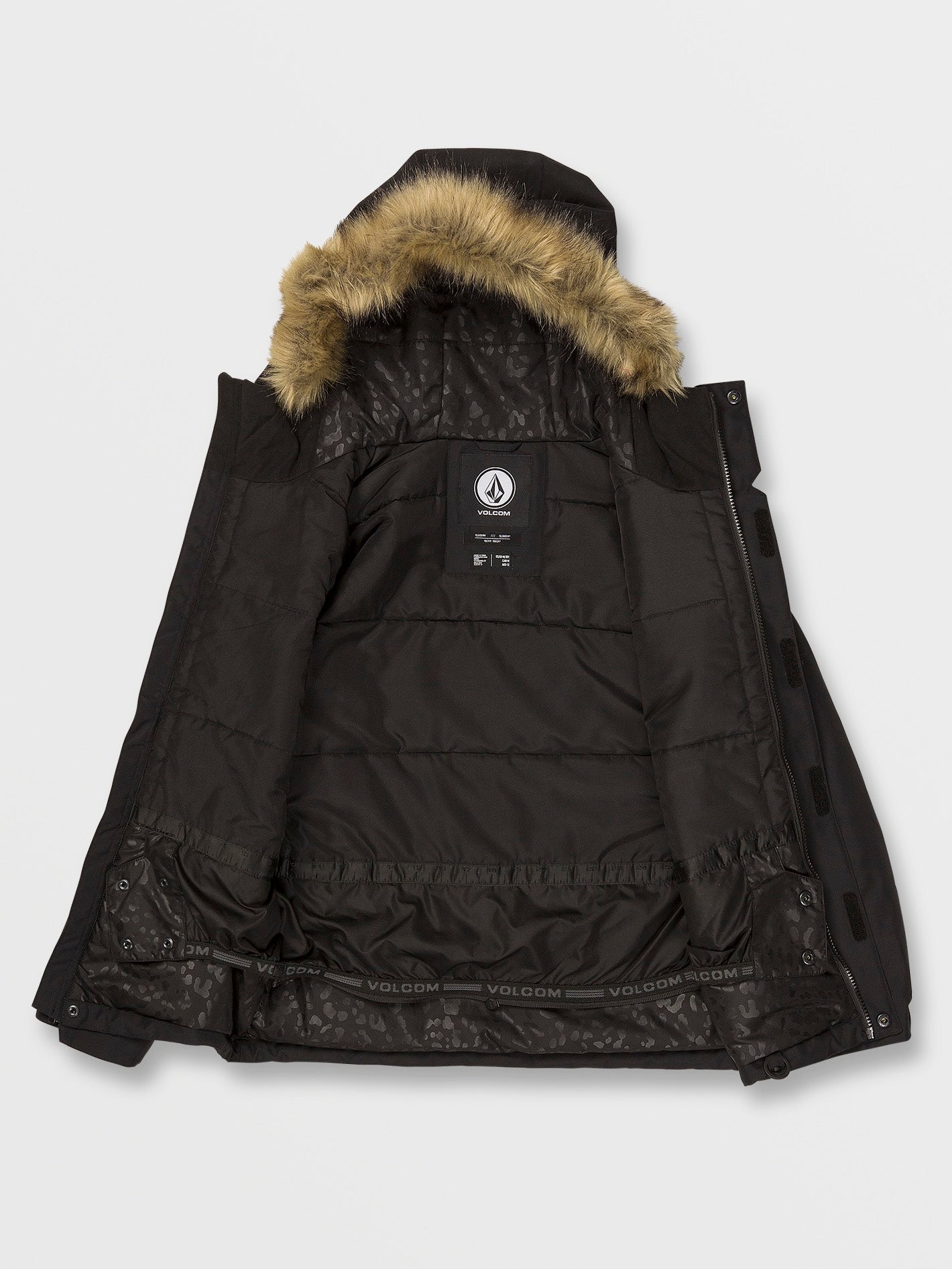 So Minty Insulated Jacket - BLACK - (KIDS)