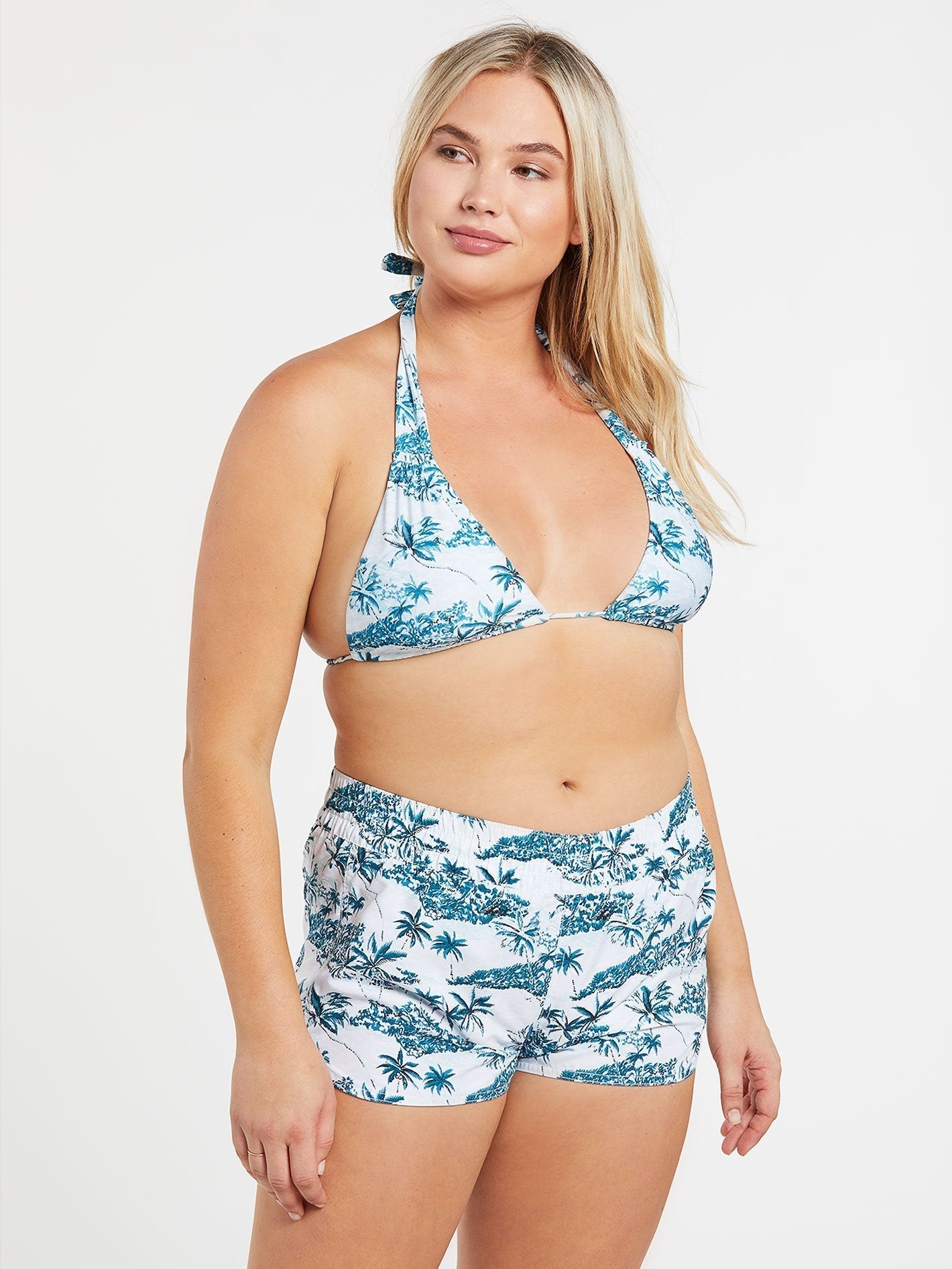 I'M Not Shore 2" Boardshort - Tidal Blue