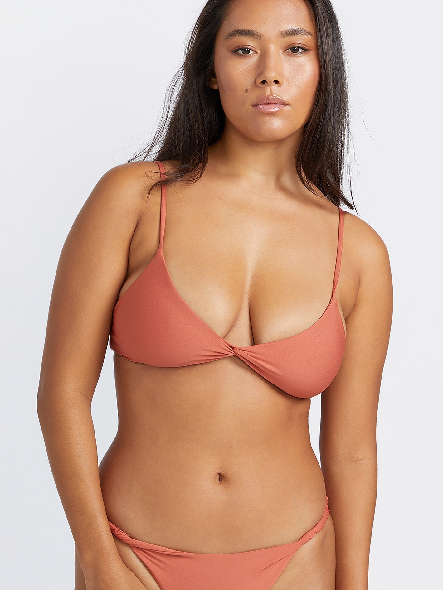 Simply Seamless Bikini Top - ROSEWOOD