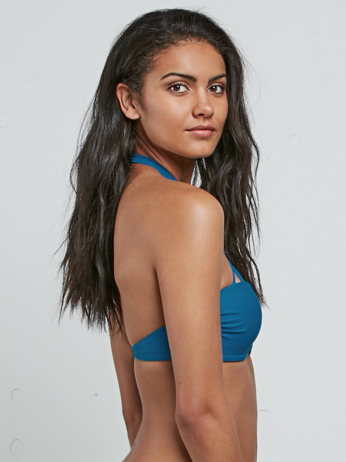 Simply Solid Bandeau - Ocean