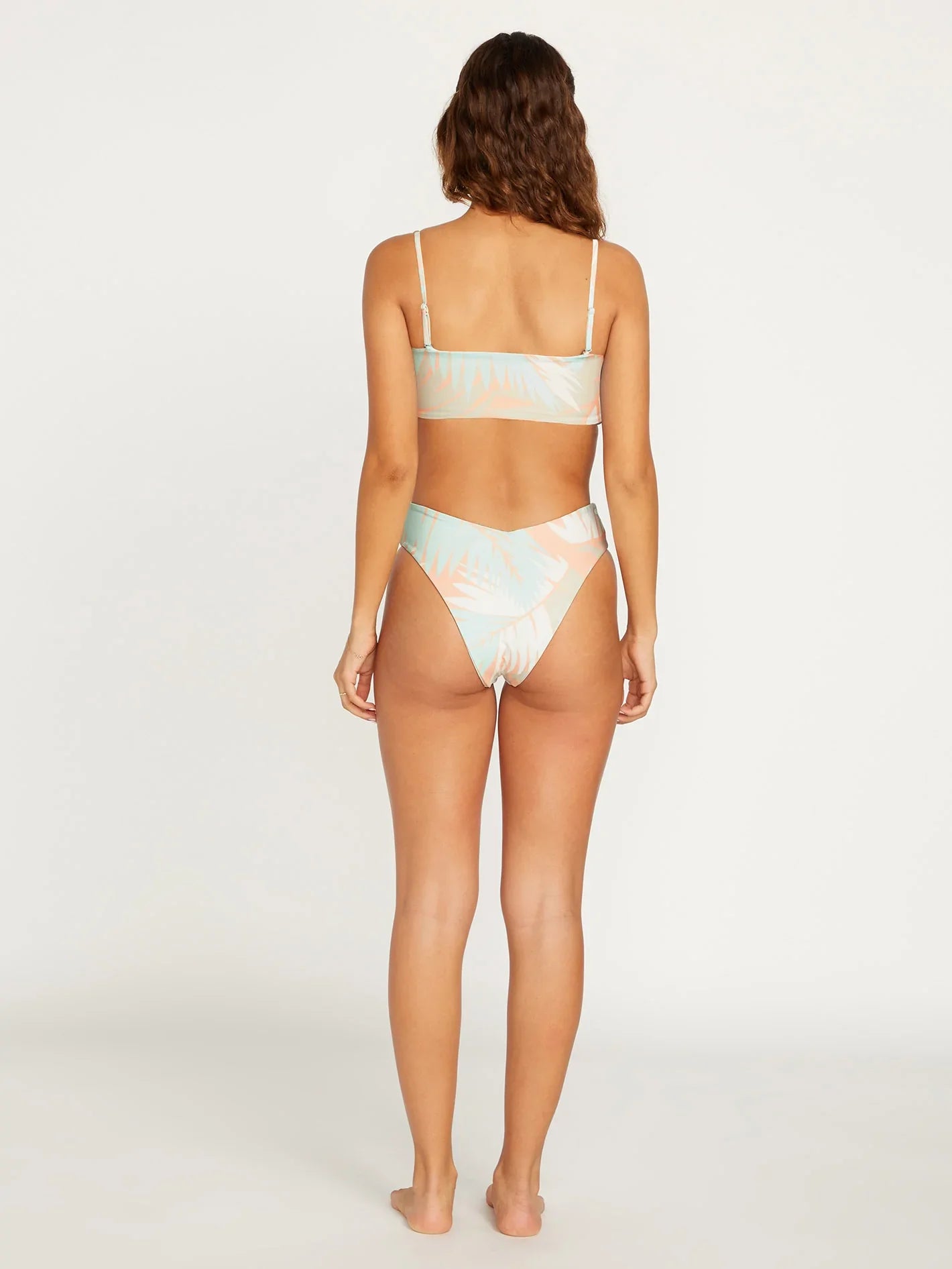 Palm Shell Tube Bikini Top - MELON