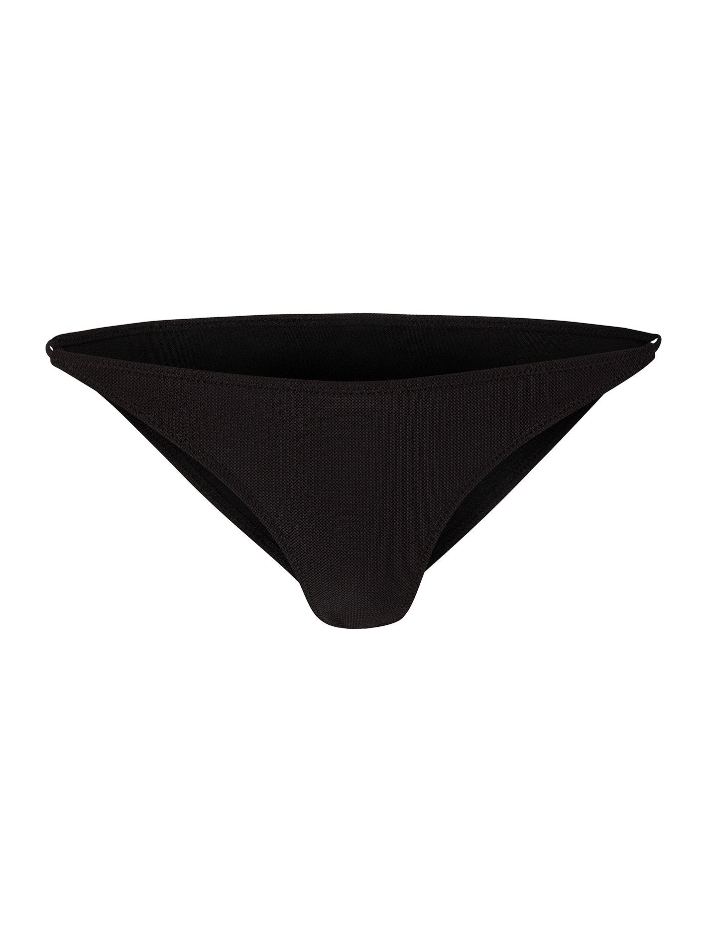 Simply Mesh Skimpy Bikini Bottom - Black