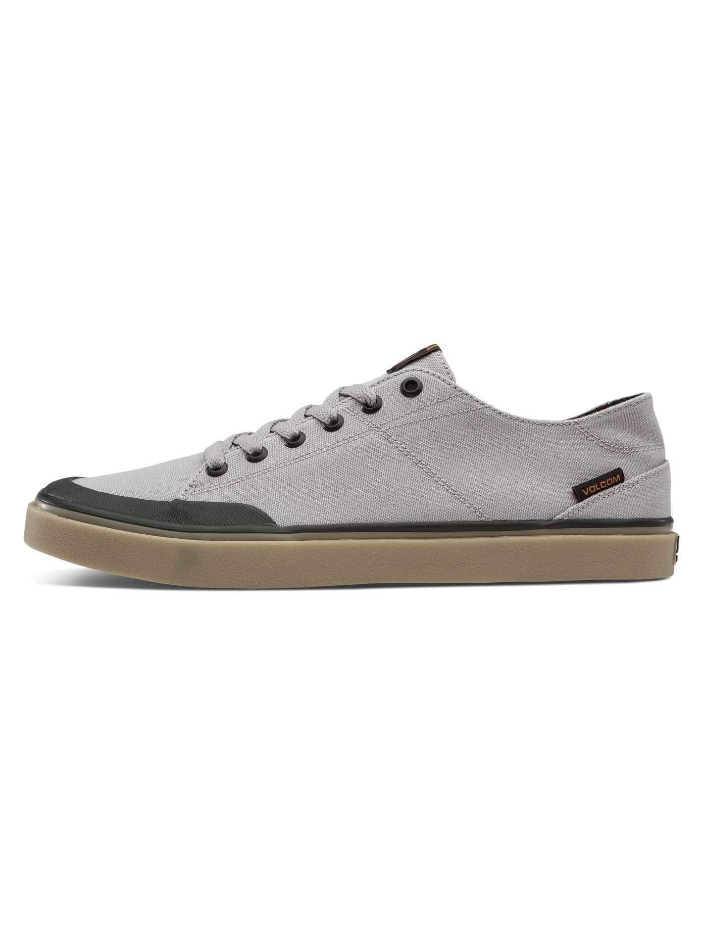 Leeds Canvas Shoes - Neutral Grey