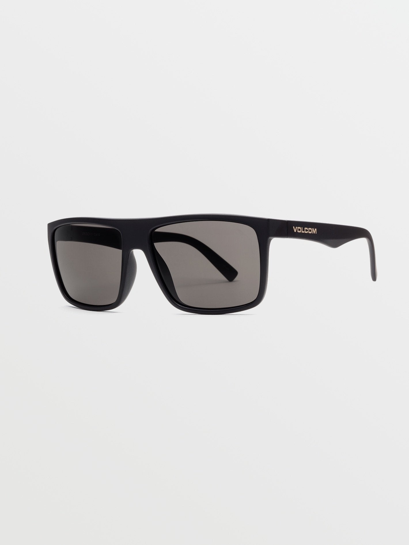 Franken Matte Black Sunglasses (Gray Lens) - GRAY