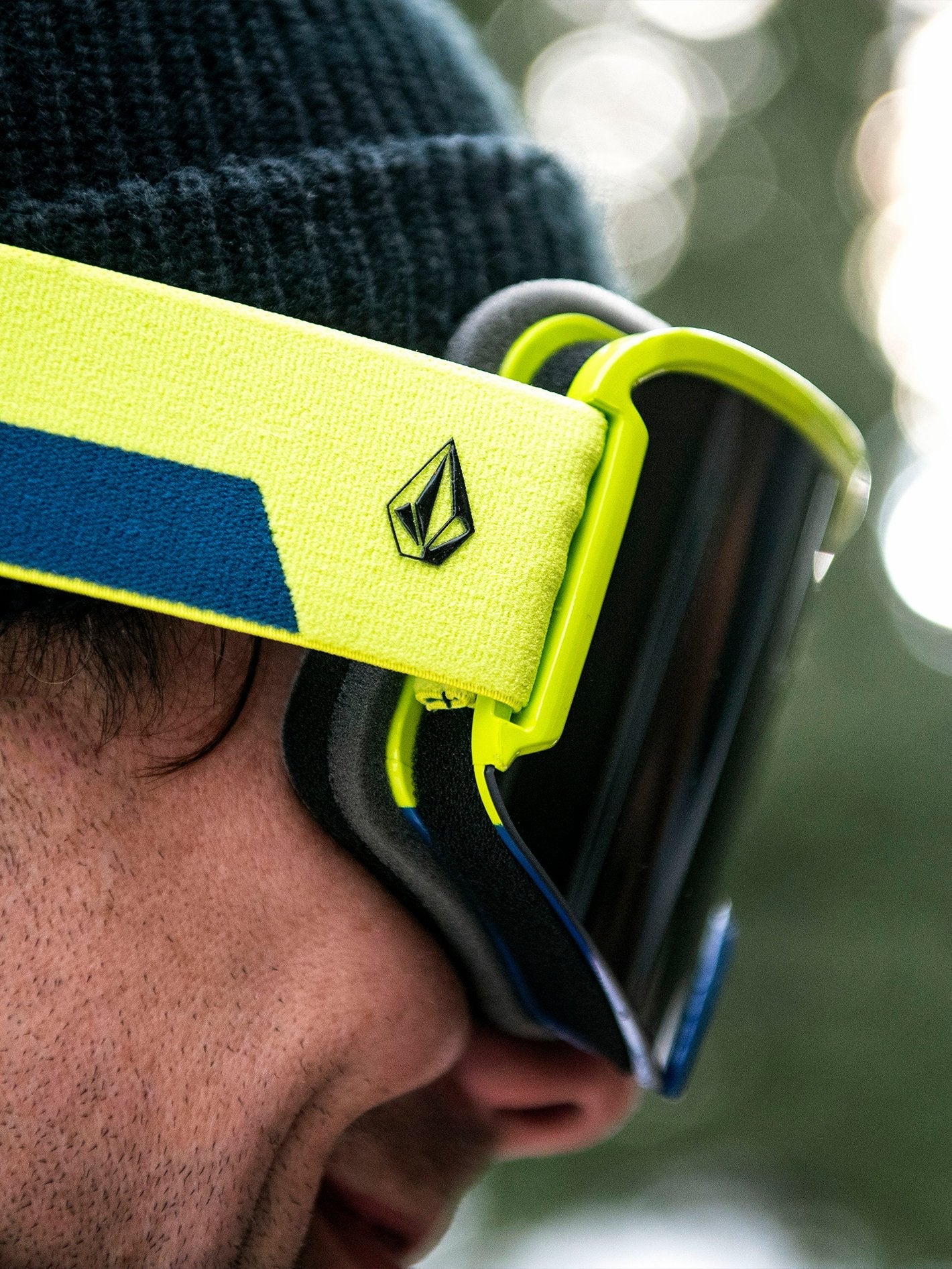 Garden Goggle - Blue Lime/Dark Gray